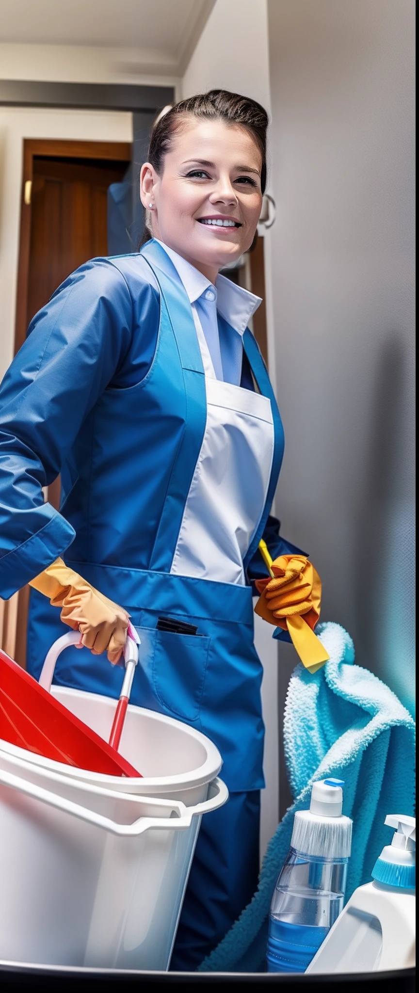 Cleaning lady