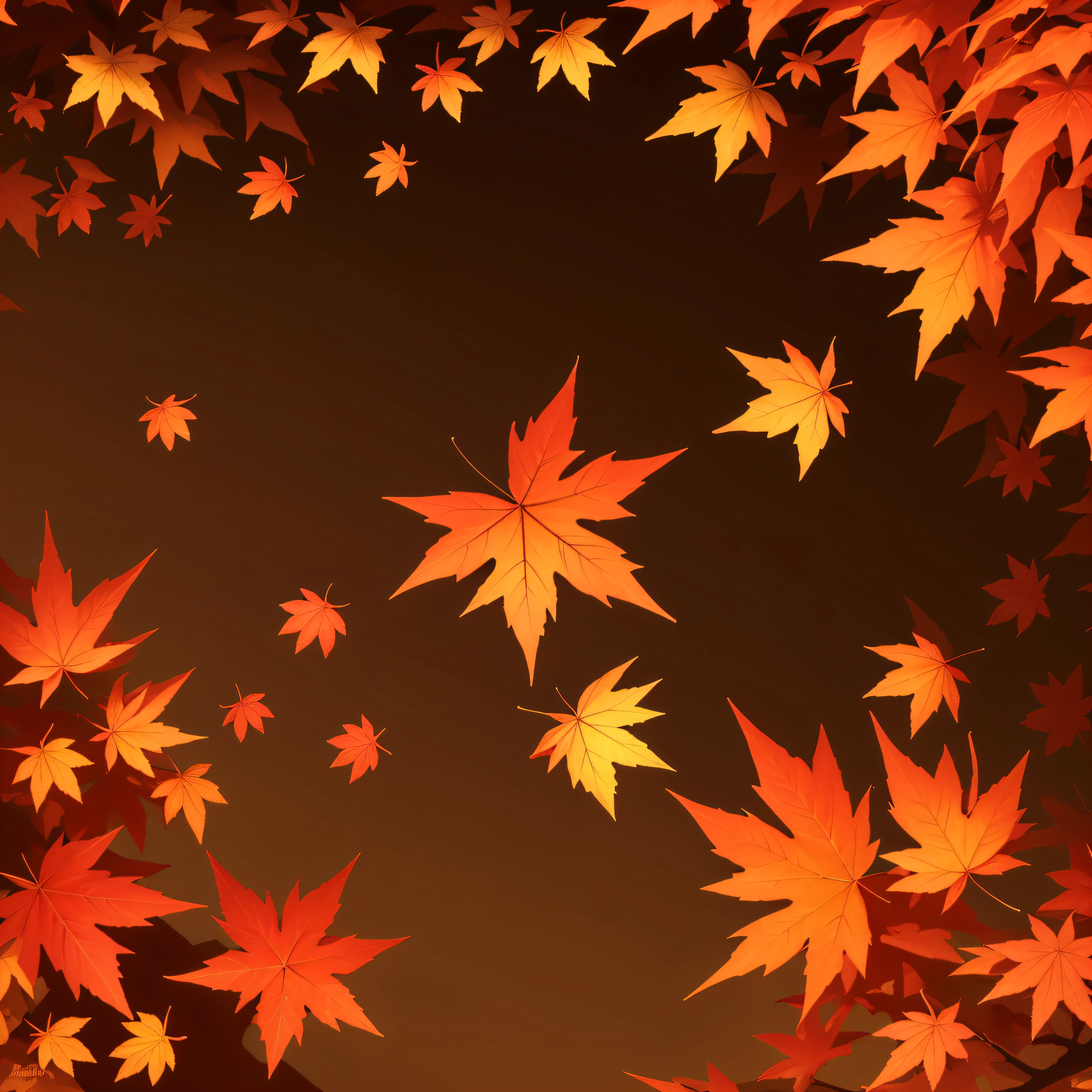 autumn, leaf, leaves, maple, pattern, fall, season, nature, orange, seamless, illustration, vector, design, yellow, color, tree, wallpaper, texture, stars, star, decoration, colorful, foliage, brown, red