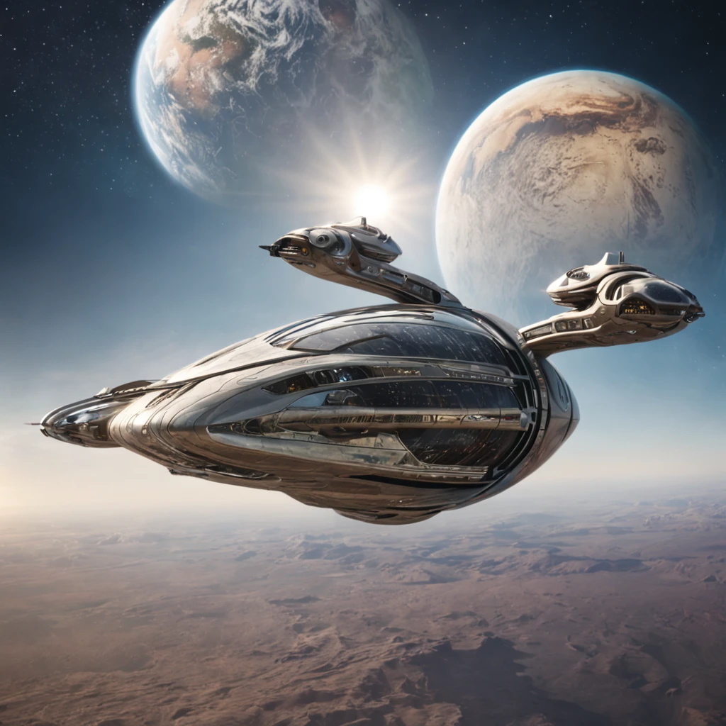earth in 3250,spaceship as car,highway,people hoverin in the air,tall ifel tower
