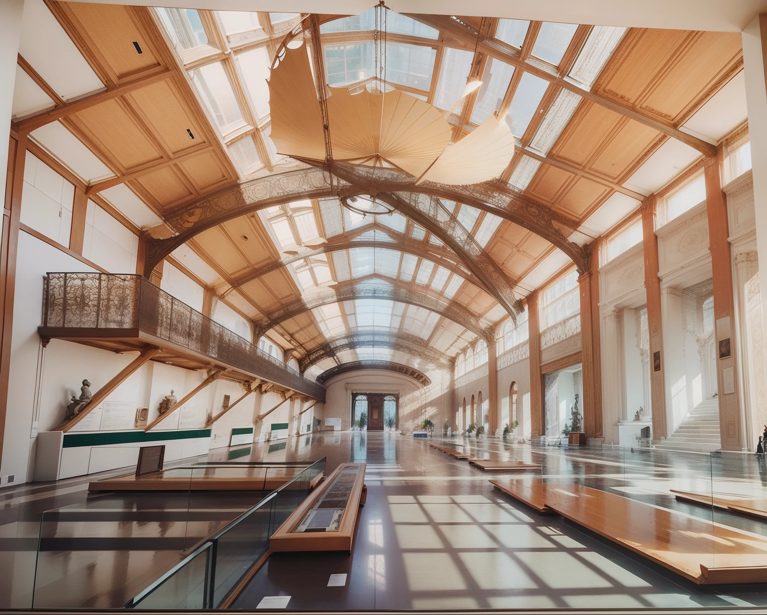 Interior space,museum