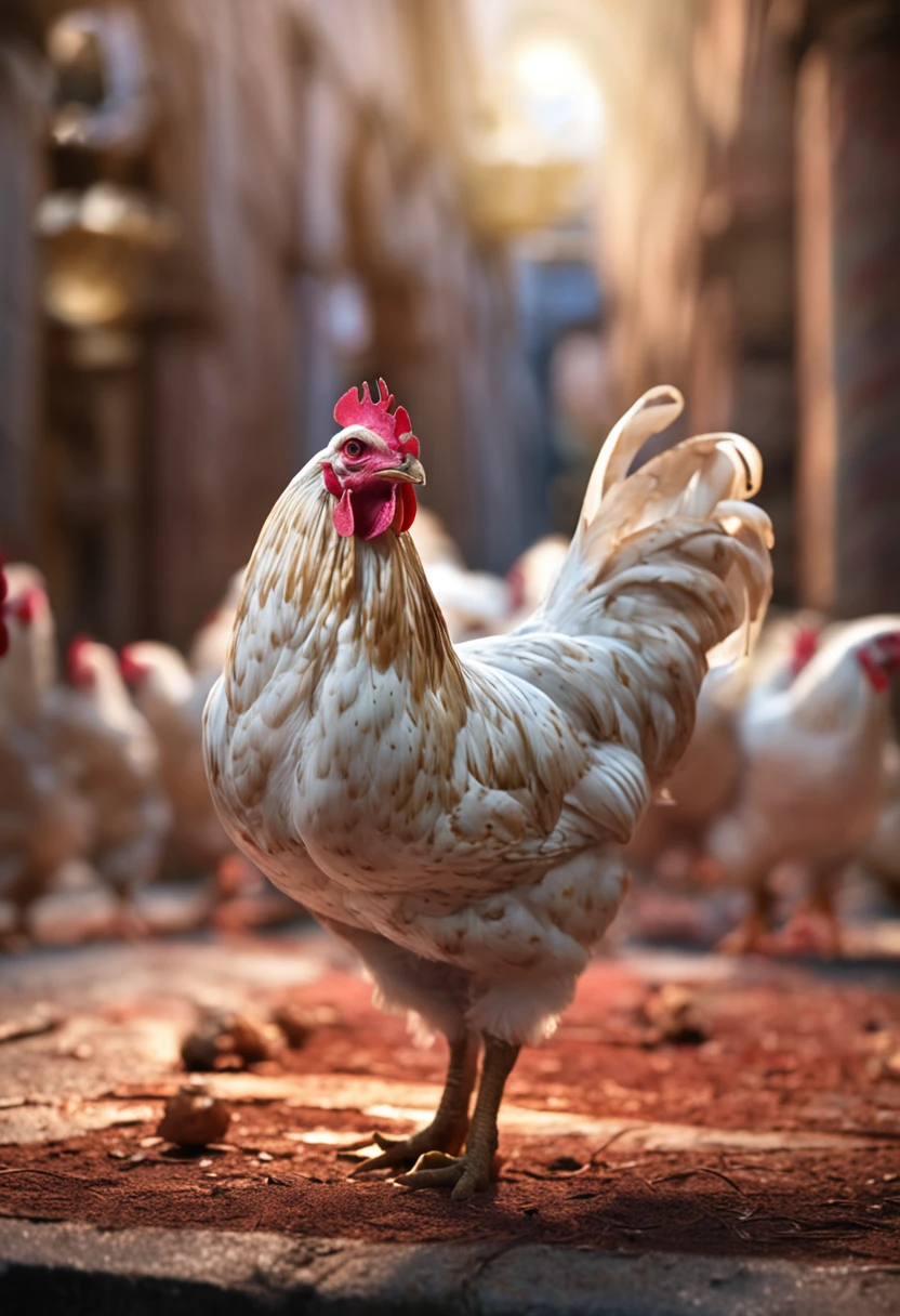 Vatican 800 people 27 billion chickens