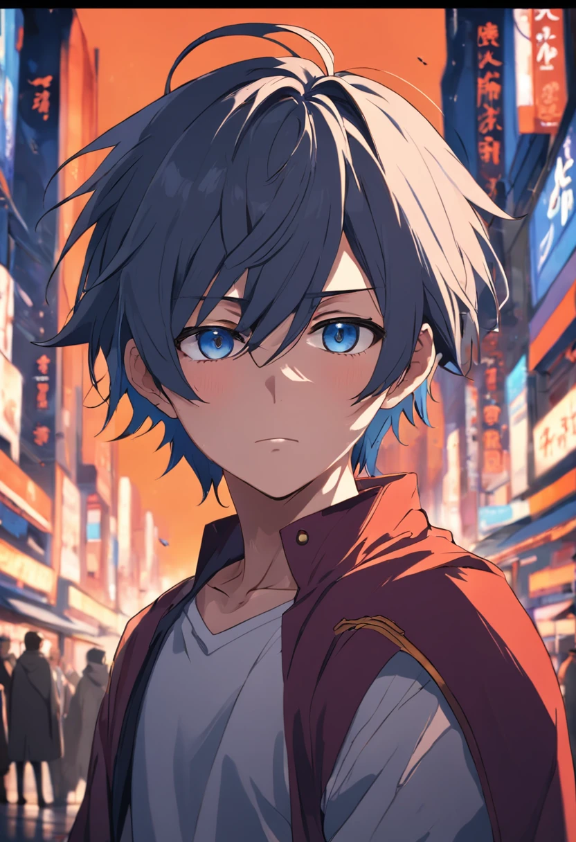 short detailed hair,shoun,mtu,Male characters,Helpless expression