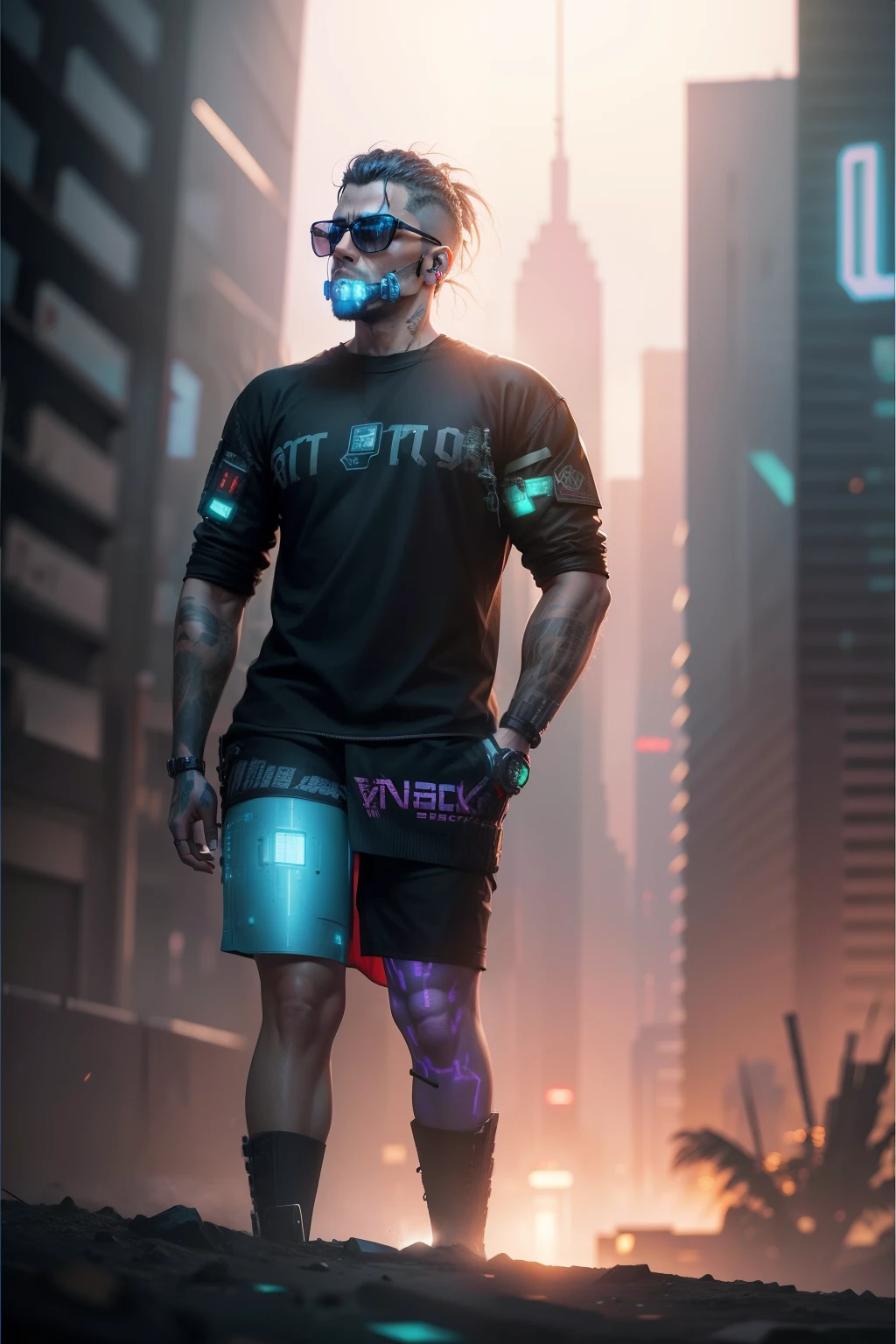 Cyberpunk, realistic, original