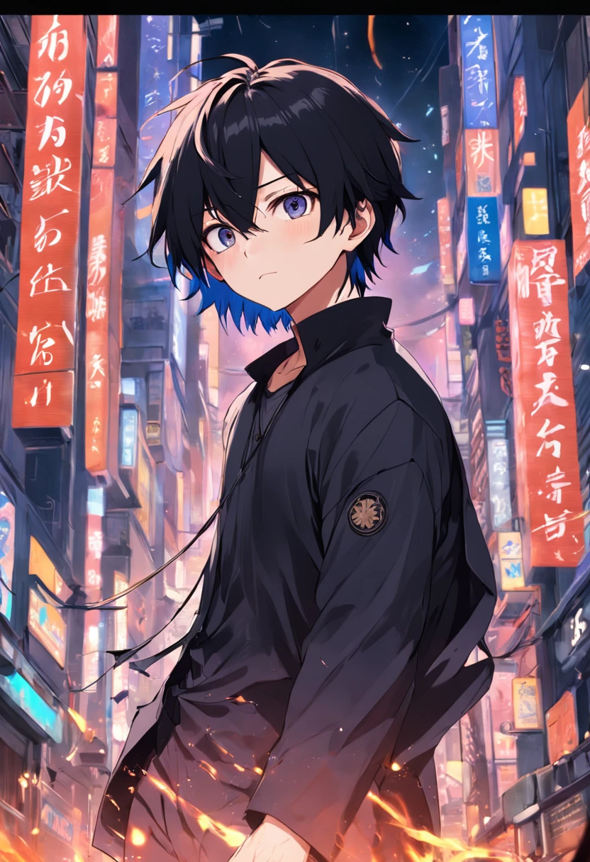 with short black hair,shoun,mtu,Male characters,Helpless,downy,sigh
