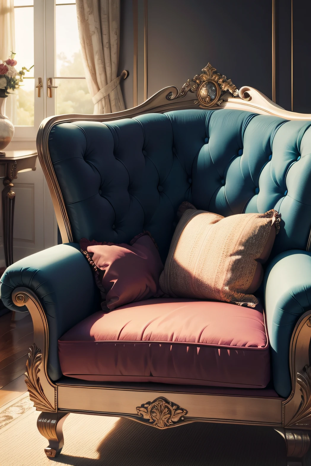 Picture of luxurious and high-class sofa