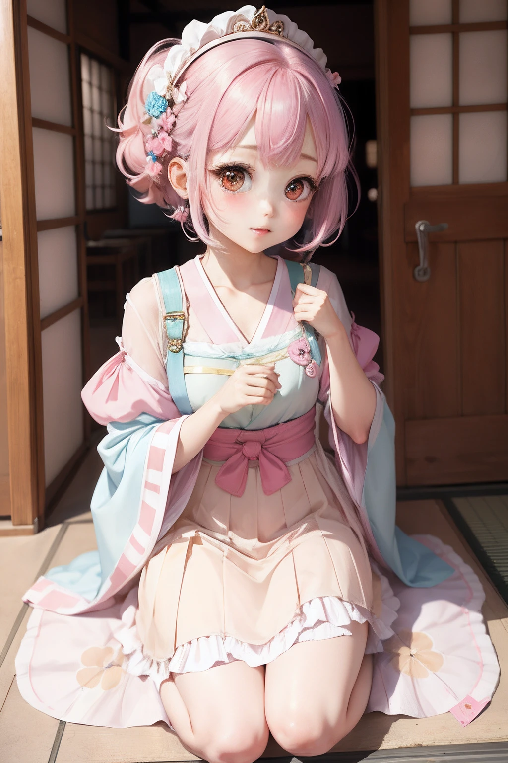 cute kawaii pastel girl ,anime, japanese anime, , princess