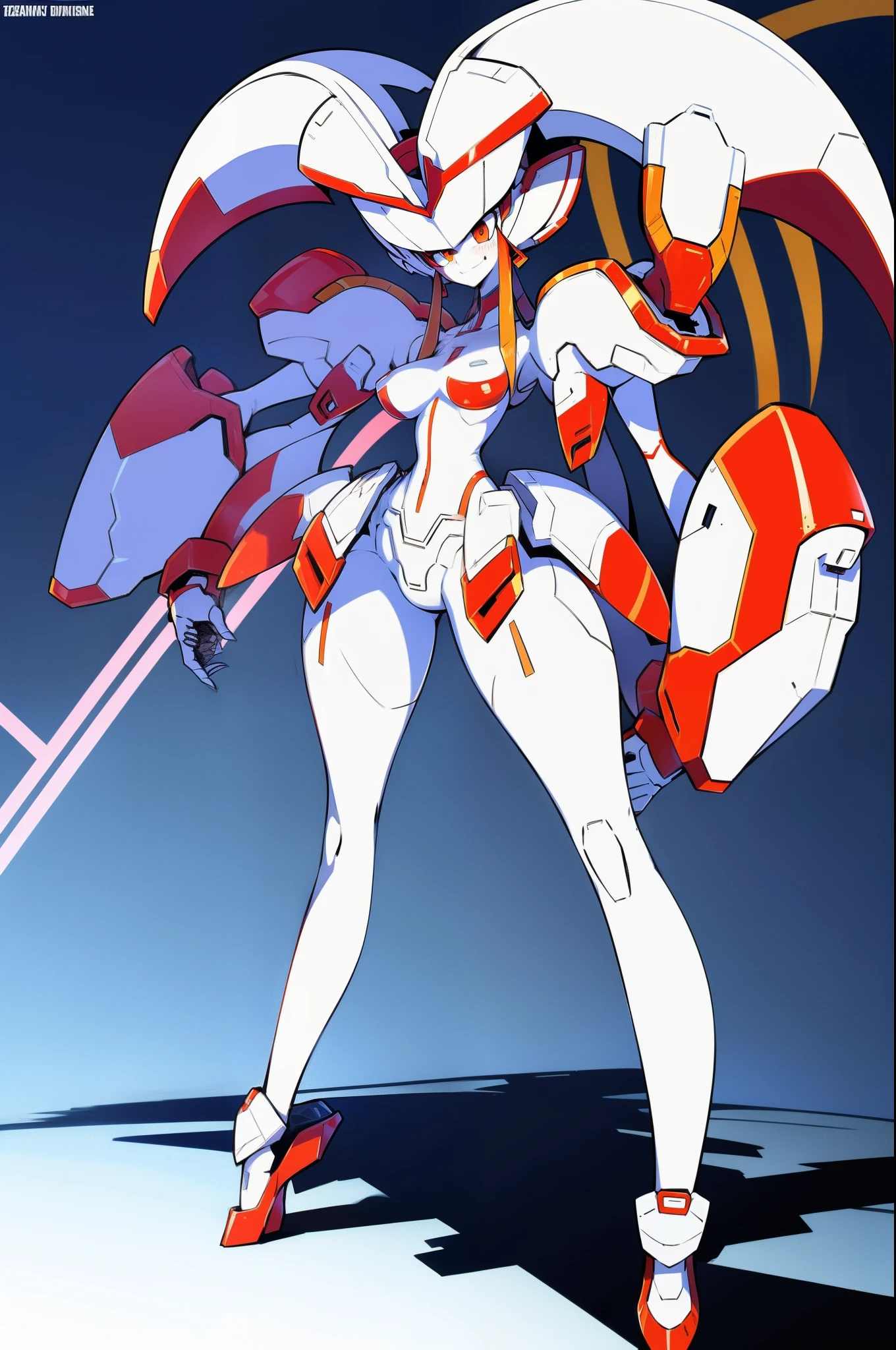 streliza, standing, full body