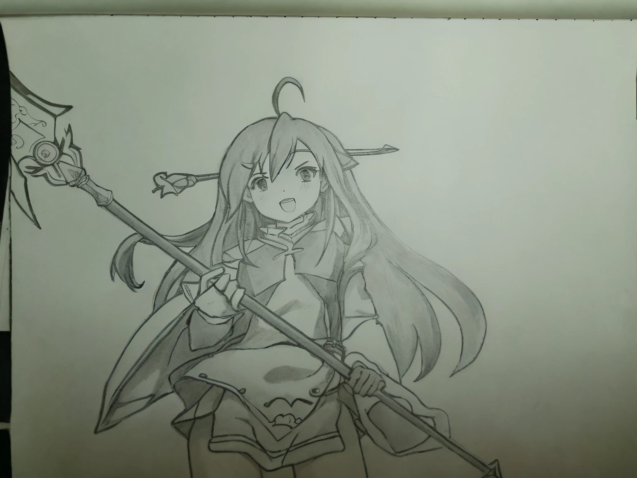 Draw a girl with a sword and shield, anime sketch, aqua from konosuba, an anime drawing, Anime Paintings, Line sketch!!, asuna from sao, megumin from konosuba, no shade, old artbook, old sketch, author:Hosomura Kane, inspired by Jin Homura, Marin Kitagawa fanart