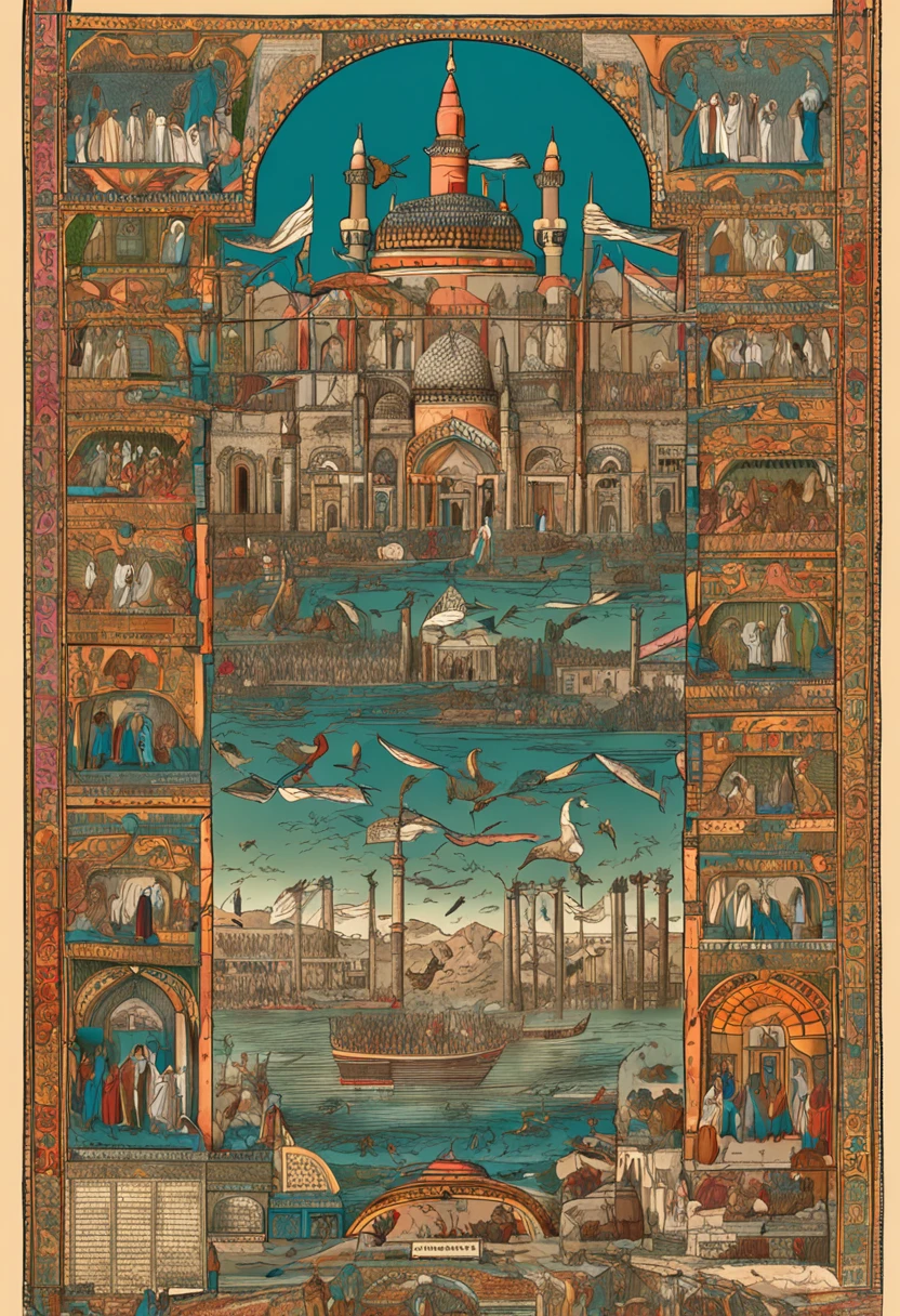 a Taj Mahal by NuttallZouche <lora:NuttallZouche:1>