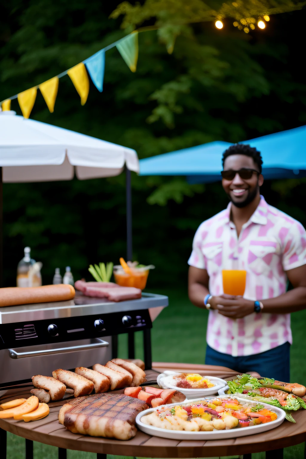 backyard BBQ moment