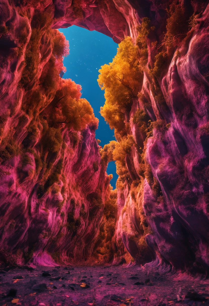 Planet earth as seen from space, com arvores a vista