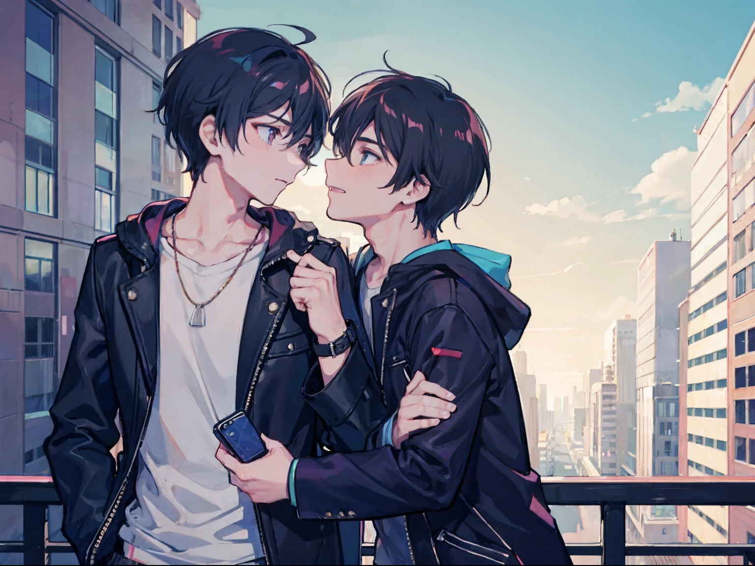 gay male relationship,city boy