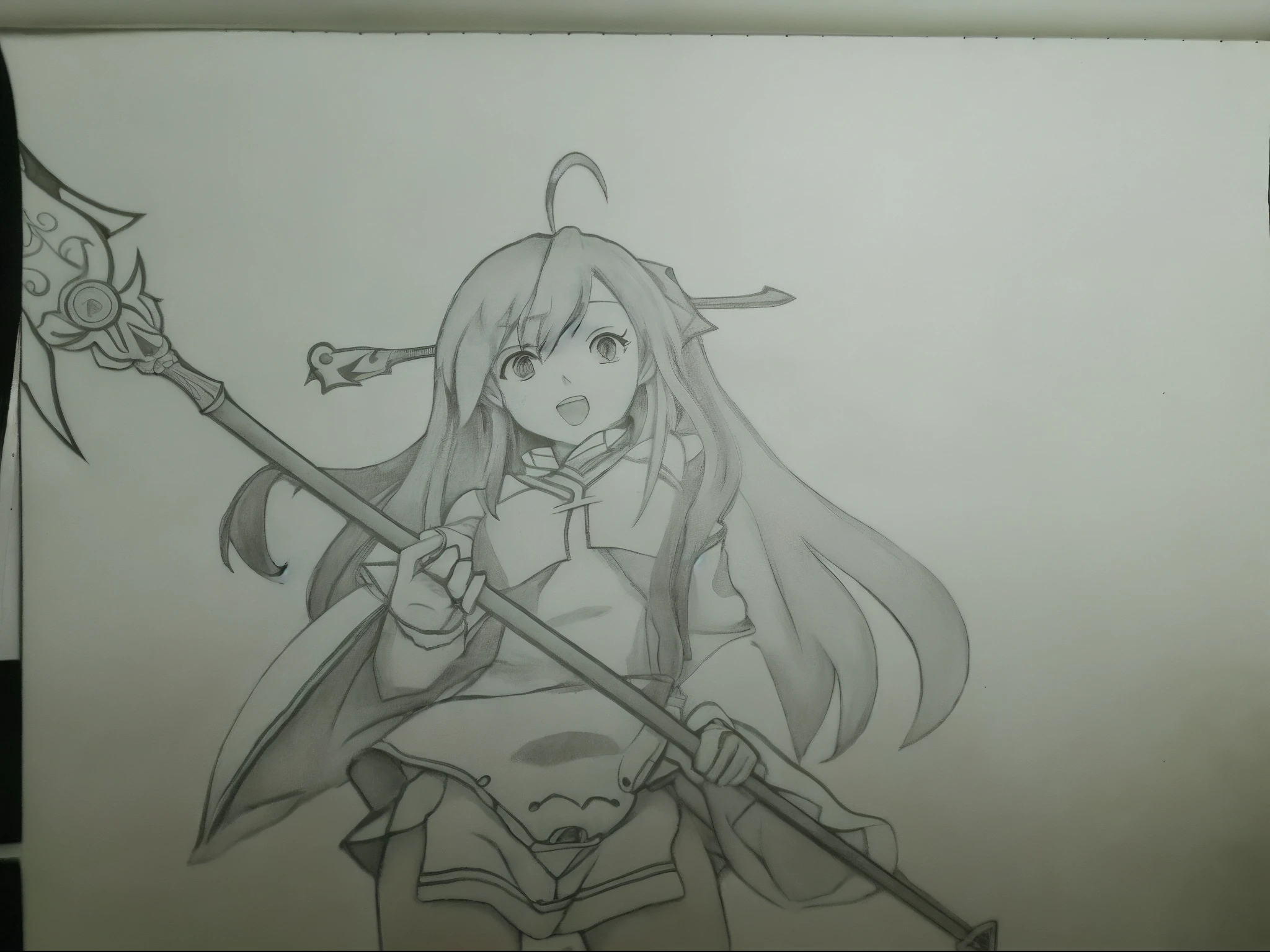 Draw a girl with a sword and shield, anime sketch, aqua from konosuba, an anime drawing, Anime Paintings,!, asuna from sao, megumin from konosuba, no shade, old artbook, old sketch, author：Hosomura Kane, inspired by Jin Homura, Marin Kitagawa fanart