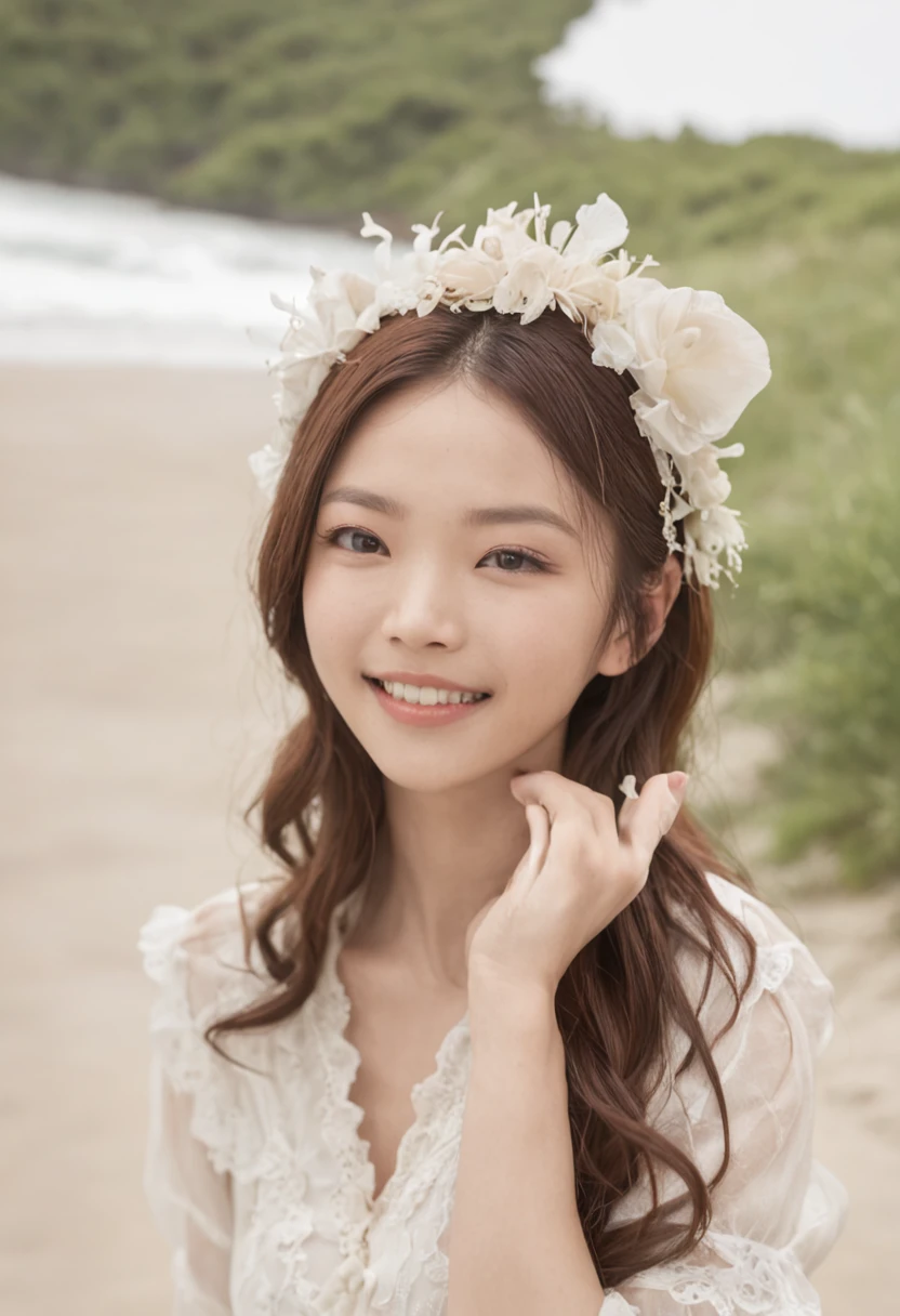 Beautiful woman、cute little、Summer sea、While surfing、Glamour、japanes、Korea person、sano、a smile、jumpping、Satomi Ishihara、Yui Arakaki、There is a village frame pure