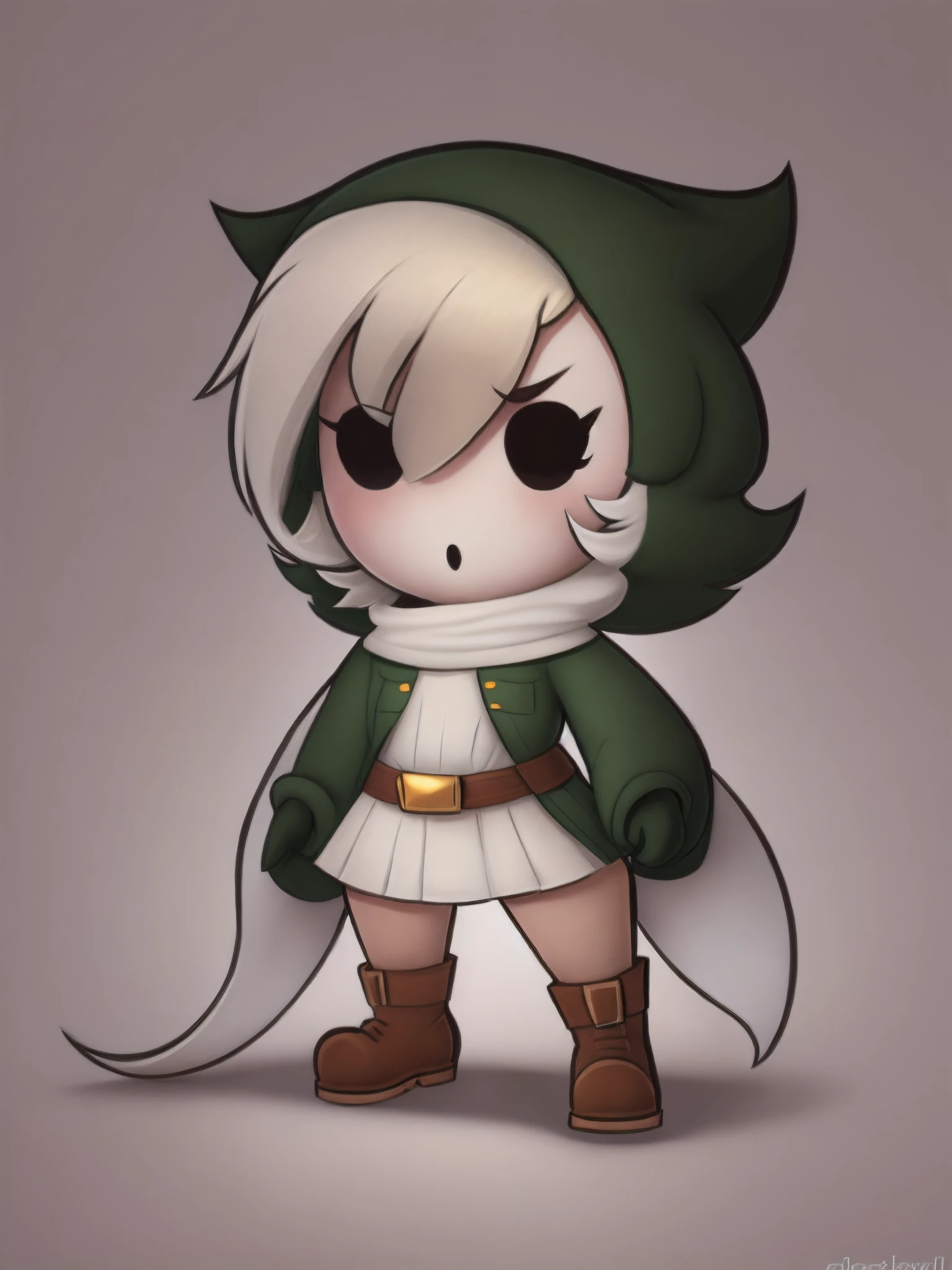 shygal, masterpiece, chibi, full body, standing