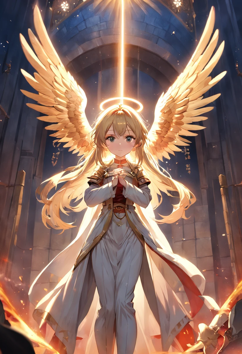 Iberia as a masterpiece of God;Background;suns,ray of lights;The angel's weapon in hand;Beautiful mature woman;Ultra photo realsisim