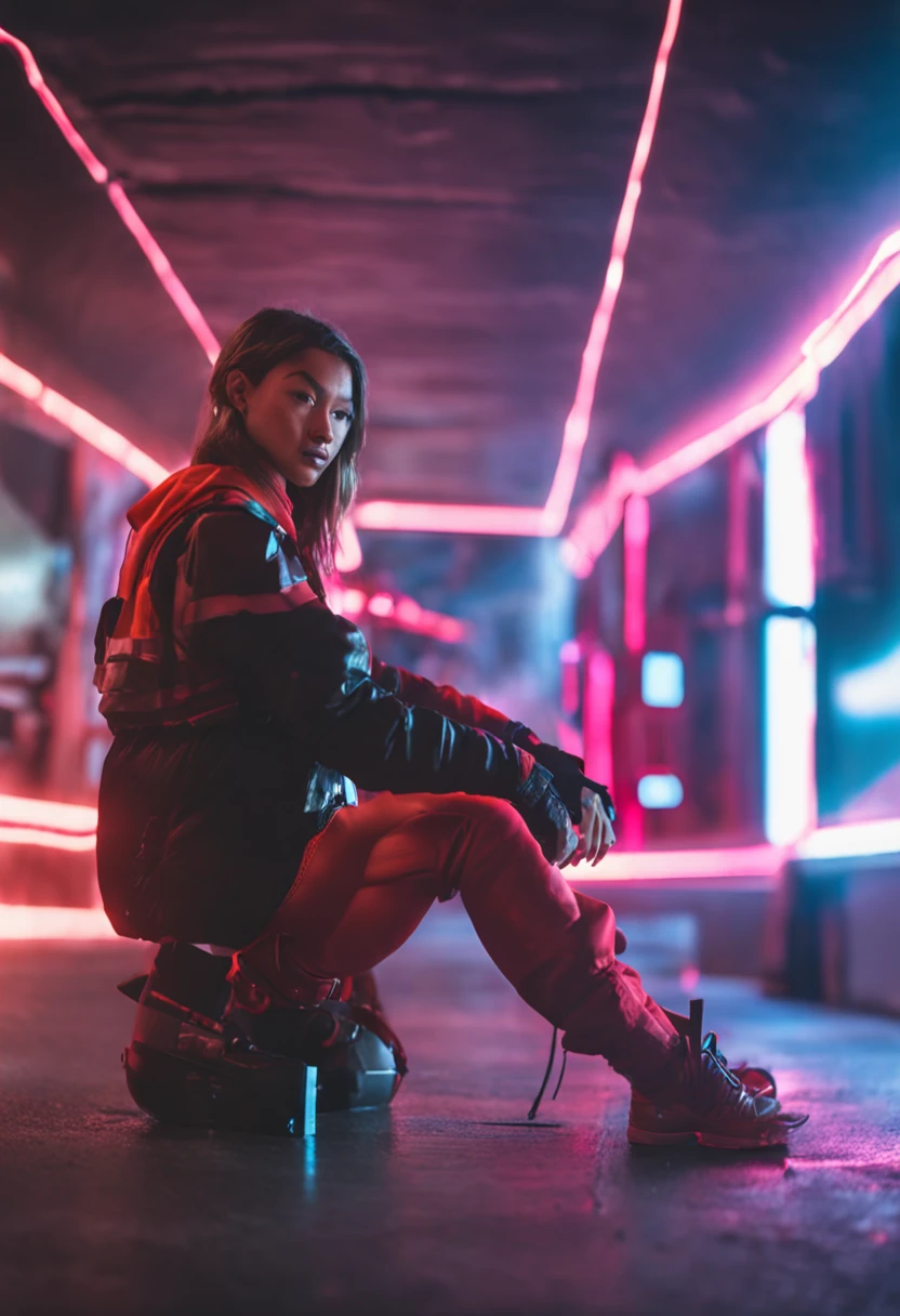 girl dressed like a seal Cinematic lighting, Unreal Engine 5, Cinematic, Color Grading, Editorial Photography, Photography, Photoshoot, Shot on 70mm lense, depth of Field, DOF, Tilt Blur, Shutter Speed 1/1000, F/22, white Balance, 32k, Super-Resolution, Megapixel, ProPhoto RGB, VR, tall, epic, artgerm, alex ross, Halfrear Lighting, Backlight, Natural Lighting, Incandescent, Optical Fiber, Moody Lighting, Cinematic Lighting, Studio Lighting, Soft Lighting, Volumetric, Contre-Jour, dark Lighting, Accent Lighting, Global Illumination, Screen Space Global Illualnation, Ray Tracing Global Illualnation, Red Ria light, cool color grading 45%, Optlcs, Scattering, Glowing, Shadows, Rough, Shiaaering, Ray Tracing Reflections, Luaen Reflections, Screen Space Reflections, Diffraction Grading, Chromatic Aberration, GB Displacement, Scan Lines, Ray Traced, Ray Tracing Ambient Occlusion, Anti-Aliasing, FKAA, TKAA, RTX, SSAO, Shaders, OpenGL-Shaders, GLSL-Shaders, Post Processing, Post-Production, Cel Shading, Tone Mapping, CGI, VFX, SFX, insanely detailed and lntrlcate, hyperaaxiaallst, elegant, hyper reallstlc, super detailed, dynamic pose, centered, photography