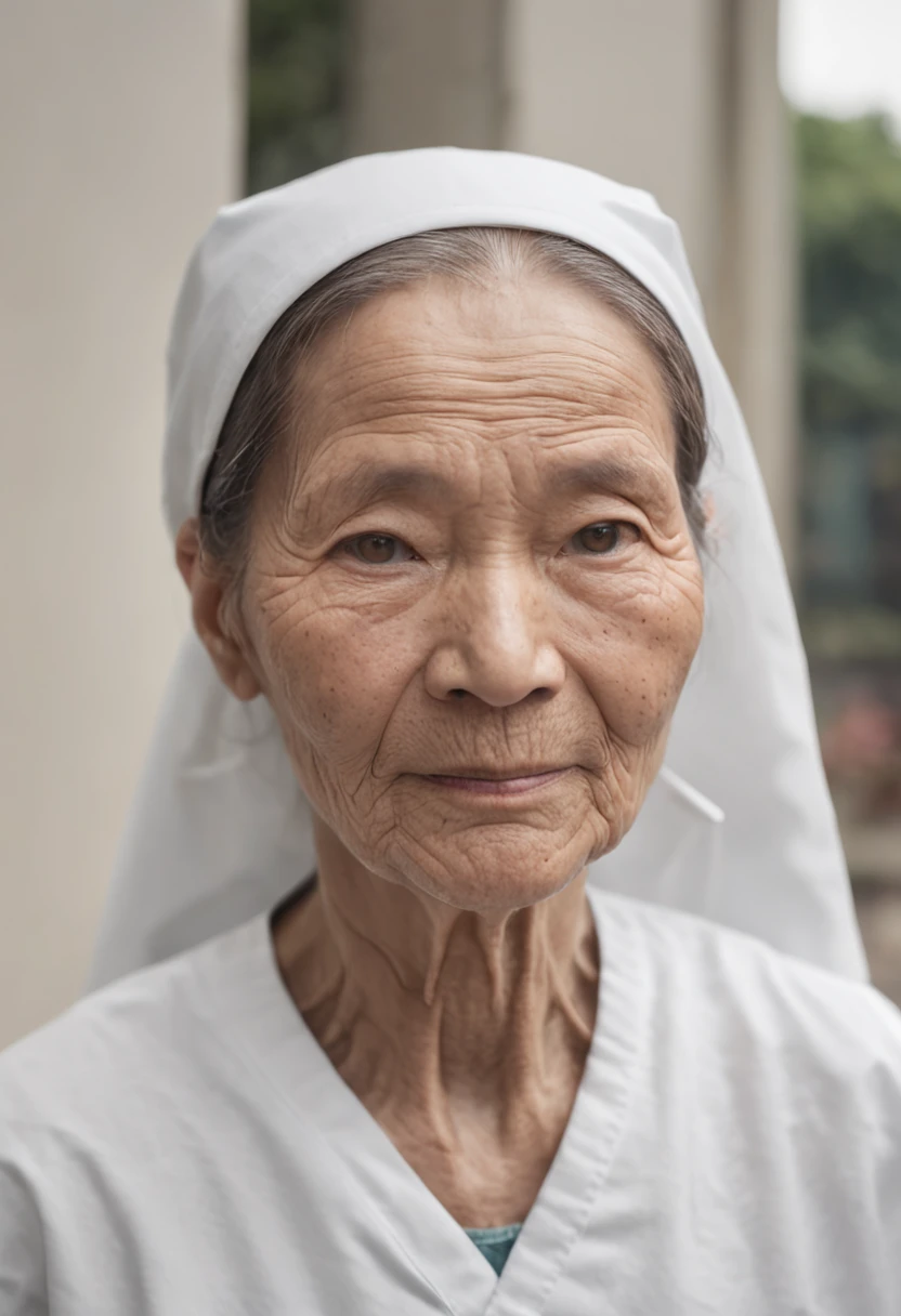 physician(A old man、blacks、mustache、realisitic)nurse(female pervert、bule、A slender)patient(Bandage on the head、Yellow people、male people、Middle age)hospitals(reception、entrance、door leaf)