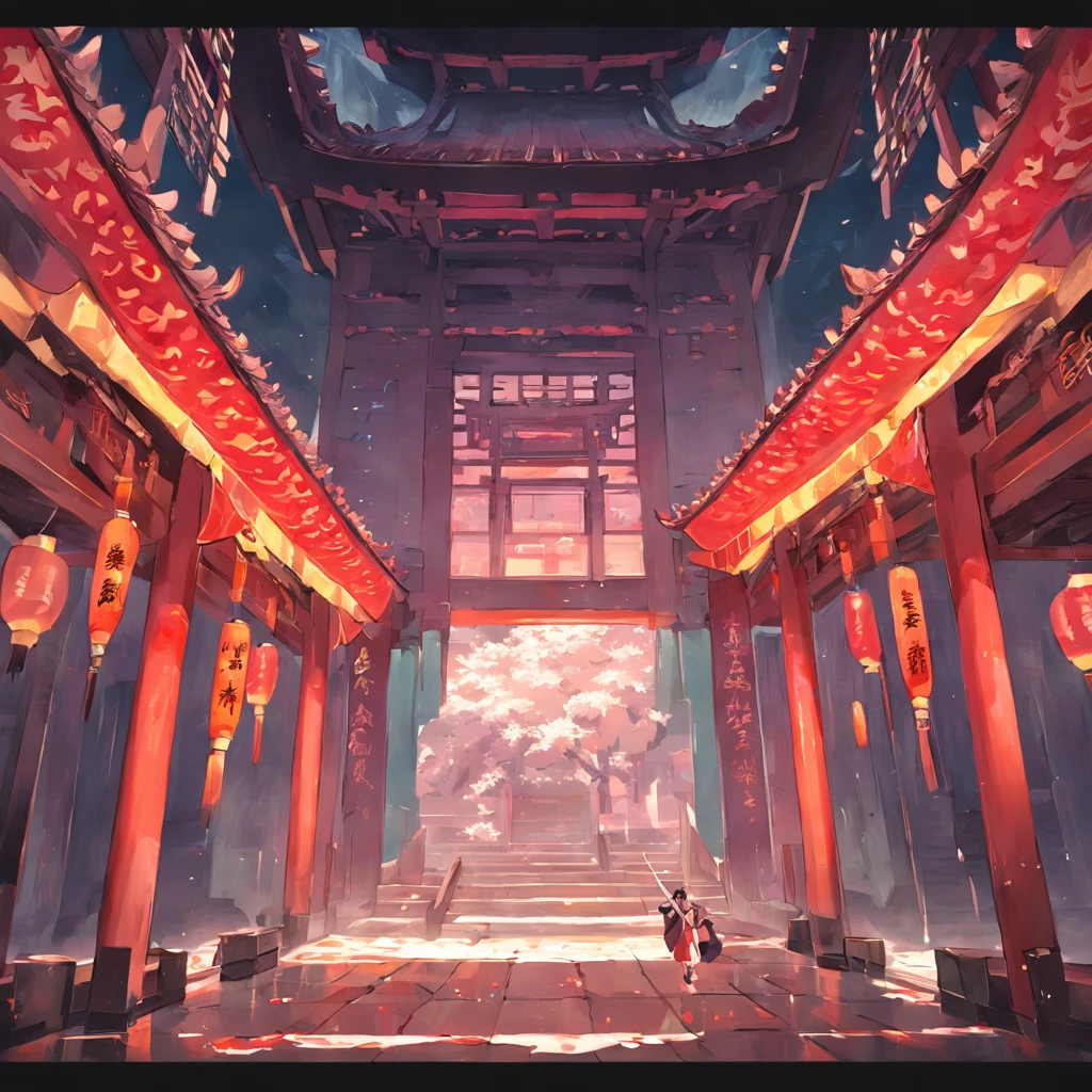 There is a building, Ancient Chinese architecture, Chinese architecture Ancient buildings