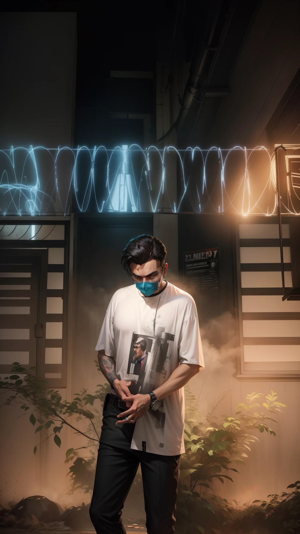 Change GTA Background, Gangster, handsome boy, realistic face mask,
