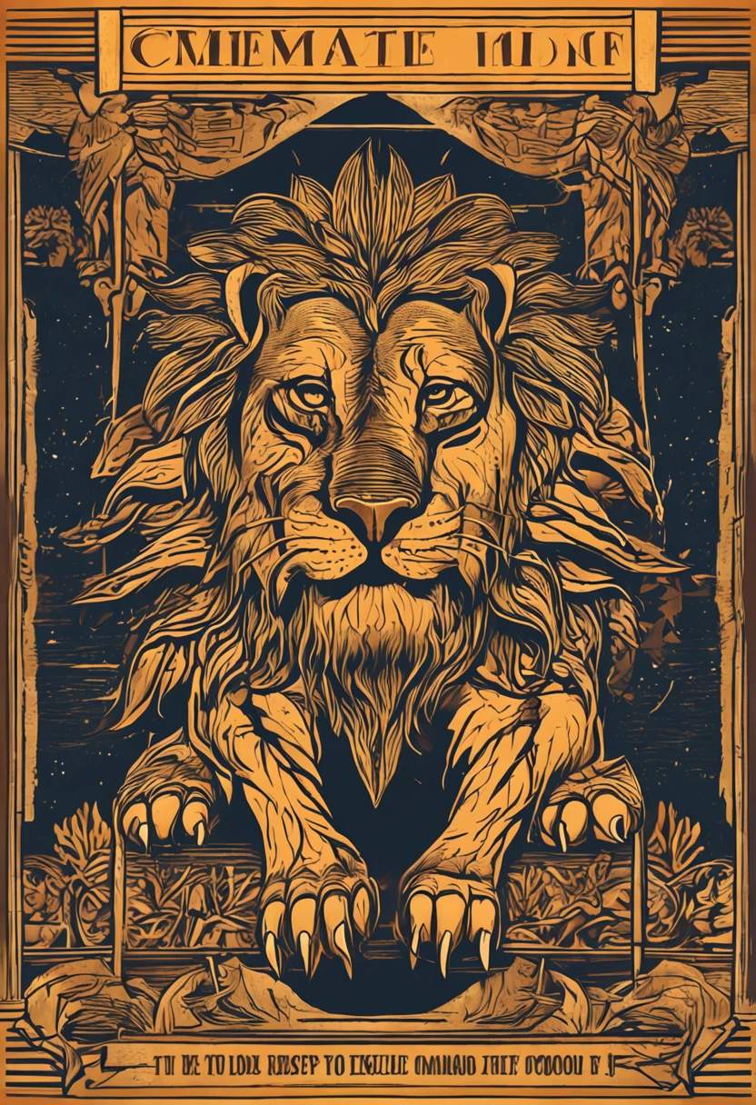 Face of the lion of the tripe of Judah