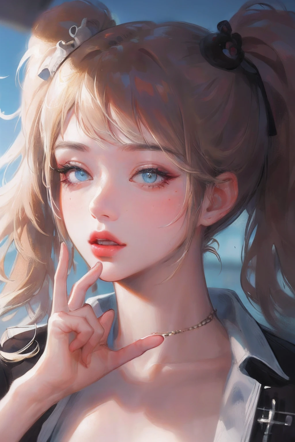 ((masterpiece)), (((best quality))), ((ultra-detailed)), beautiful detailed eyes, illustration, 1 girl, (realistic)__summerfashion____dateplace__