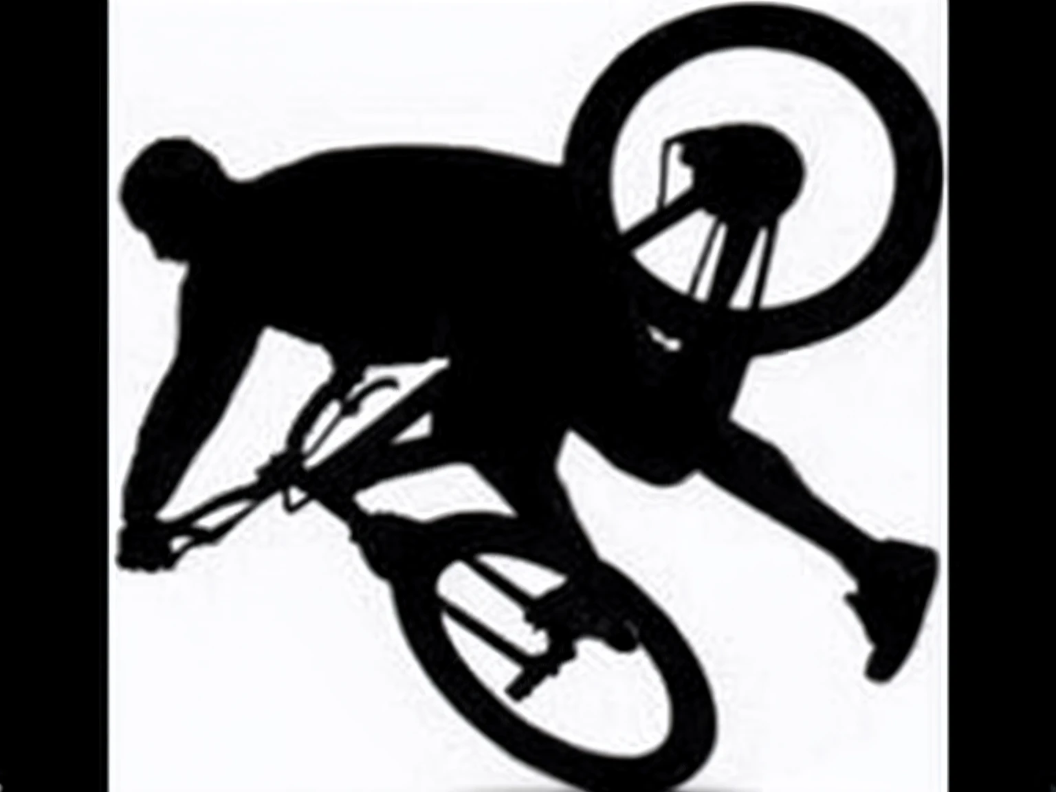 silhueta de um homem andando de bicicleta com um Wheelie, esportes radicais, Action sports, motociclista, Foto de esportes, logotipo esportivo, amazing graphics, ciclismo!!, you won't believe it, trying to ride it, bicicleta, Wheelie, moer, screensaver, action sports photography, Bicicletas, anda de bicicleta, Chicote, Awesome, rigoroso, artistic depiction