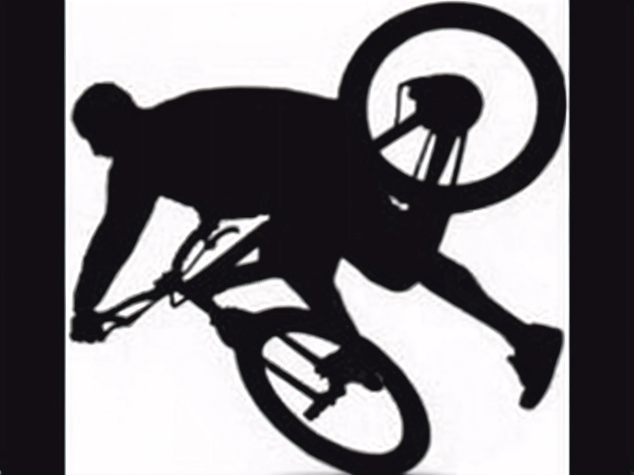silhueta de um homem andando de bicicleta com um Wheelie, esportes radicais, Action sports, motociclista, Foto de esportes, logotipo esportivo, amazing graphics, ciclismo!!, you won't believe it, trying to ride it, bicicleta, Wheelie, moer, screensaver, action sports photography, Bicicletas, anda de bicicleta, Chicote, Awesome, rigoroso, artistic depiction