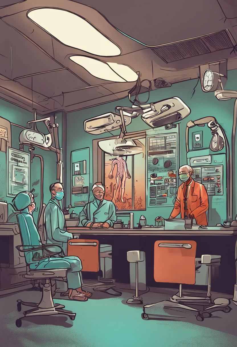 A realistic patient and patient's relative who had surgery in Turkey