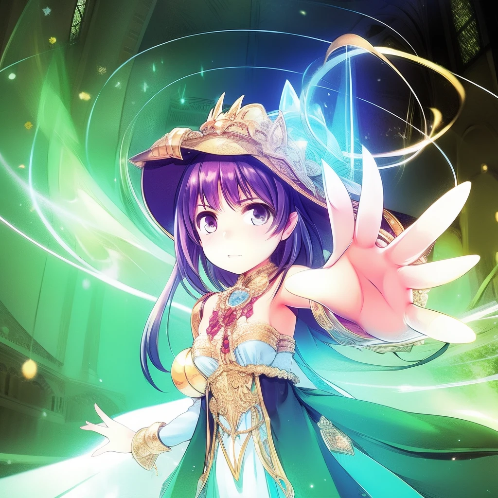 1girl,ogc,magic