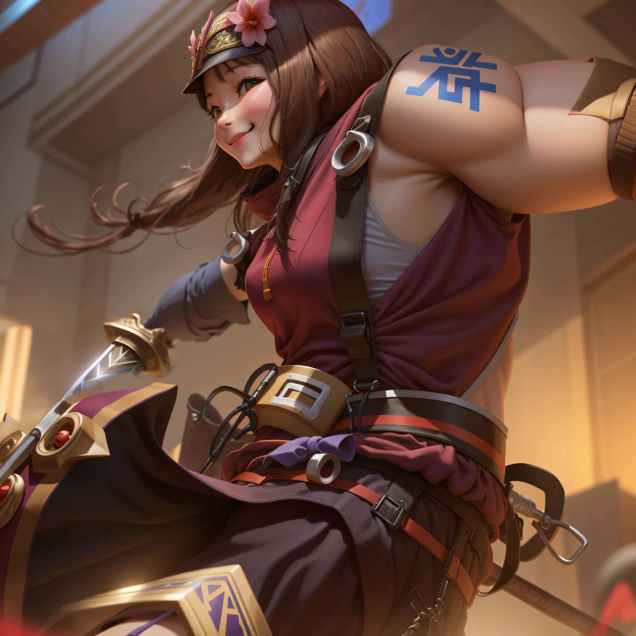 Remove the cloth from the arm