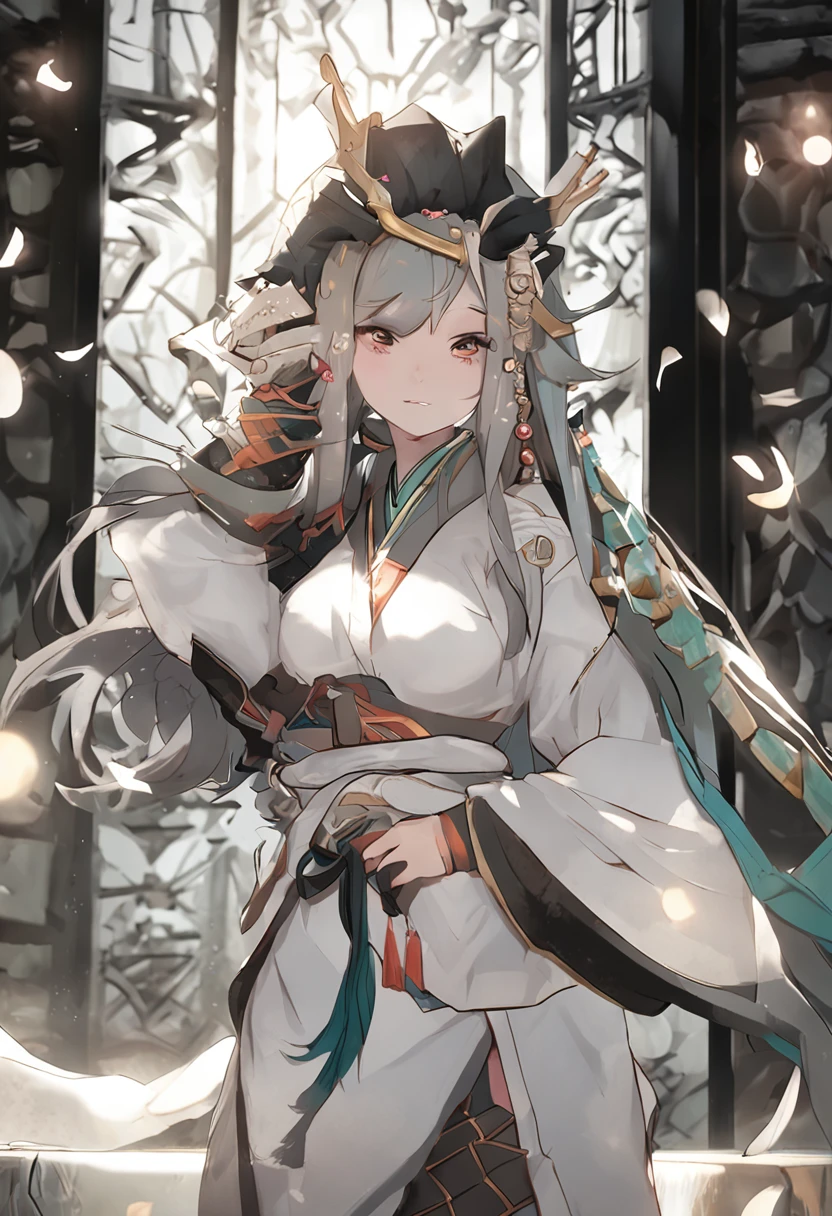 league of legends character art, League of Legends concept art,league of legends splashart, League of Legends character, league of legends art, from league of legends, Riot game concept art, league of legends style art, league of legends splashart, league of legends champion,komono, Hanfu,Taoist uniform,Off-the-shoulder attire,shift dresses,ta prostitute,Motion blur, Depth of field means reflection,extreme light,fog atmosphere,The moonlight shone on the side of the girl's face,realisticlying,no-bra,vacuum,Extra-long sleeves,Long off-the-shoulder dress,huge tit,cleavage,Full length of colorful hair(1.9),Color gradient for long hair,Messy hair,Barefoot,Full body like,realskin,realcumAI,Snow-white skin,Snow-white thighs,Top image quality,Extreme light and shadow,White panty hose,High details,Standing painting,lines of movement,dynamicposes,komono,PC Wallpapers,Two-thirds of the canvas generates the body,Move the chart Green Forest, It is surrounded by tall trees and a gentle mist.