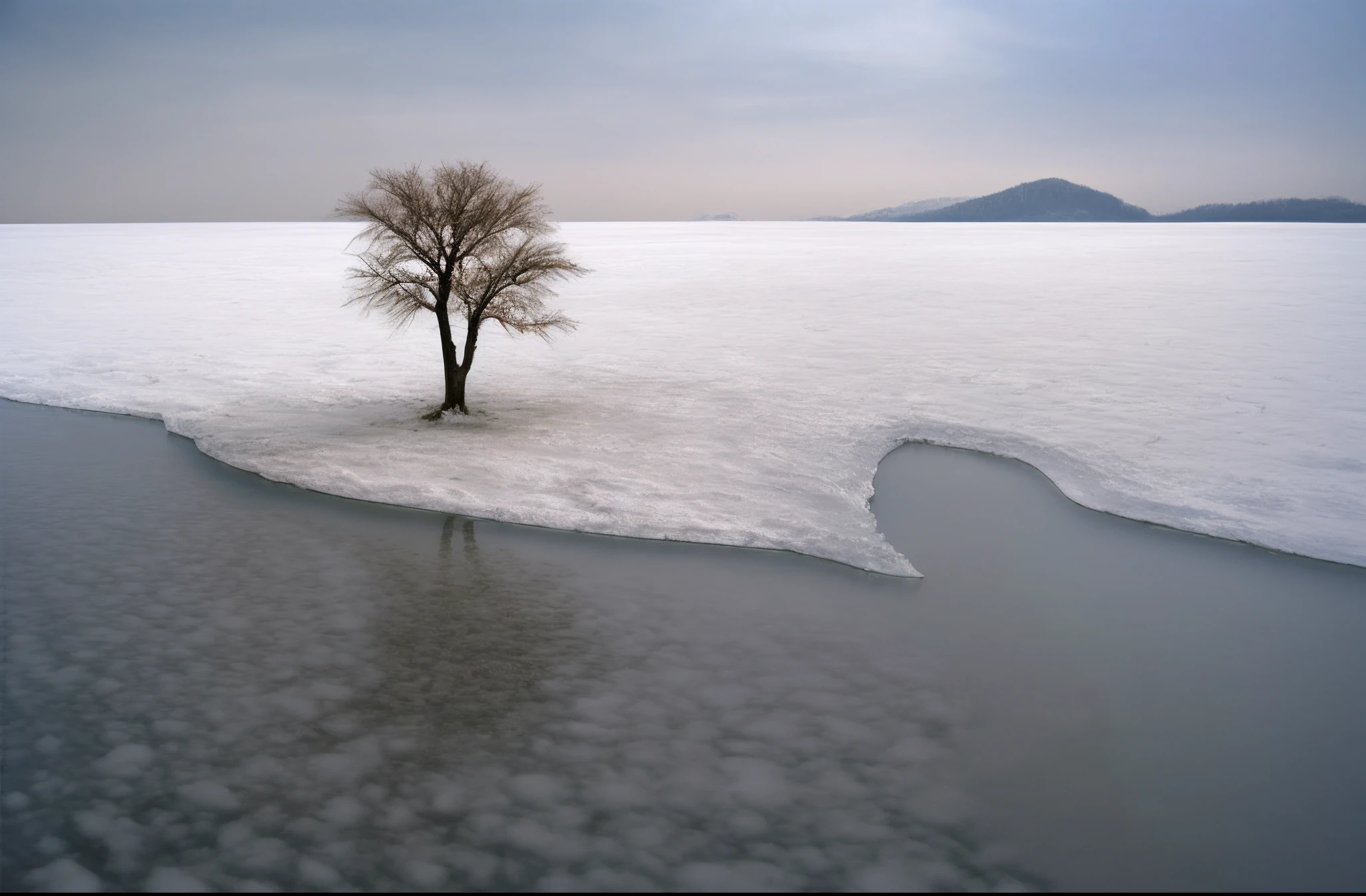 Ice and snow，Cold。
