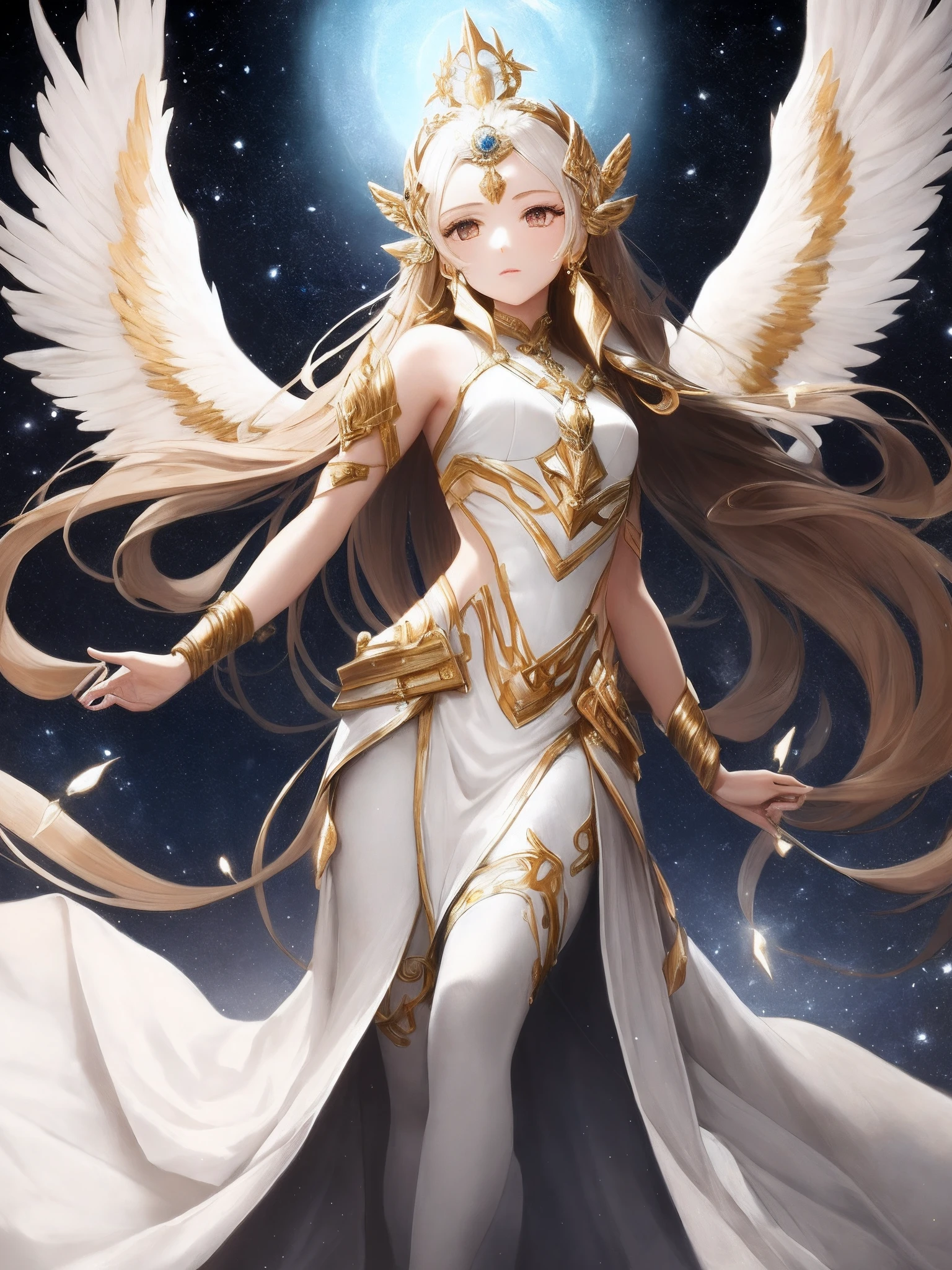 Many angels, flowing swords, ethereal beings, divine beauty, heavenly glow, celestial dance, feathers floating, golden halos, radiant wings, shimmering armor, transcendent power, celestial chorus, heavenly realm, enchanting melodies, peaceful serenity, divine intervention, sacred purpose, eternal light, celestial harmony, glorious battle, majestic presence, angelic guardians, celestial embrace, divine grace, celestial radiance, otherworldly tranquility, ethereal majesty, celestial ascent, divine revelation, transcendent love, divine protection, ethereal whispers, heavenly guidance, celestial realm, angelic solace, boundless compassion, celestial ascension, ethereal energies, angelic intervention, infinite wisdom, celestial serenity. (best quality,4k,8k,highres,masterpiece:1.2),ultra-detailed,(realistic,photorealistic,photo-realistic:1.37),HDR,UHD,studio lighting,ultra-fine painting,sharp focus,physically-based rendering,extreme detail description,professional,vivid colors,bokeh,angelic portraits,divine landscape,heavenly horror,angelic anime,celestial sci-fi,ethereal photography,concept artists,colorful palettes,soft lighting.