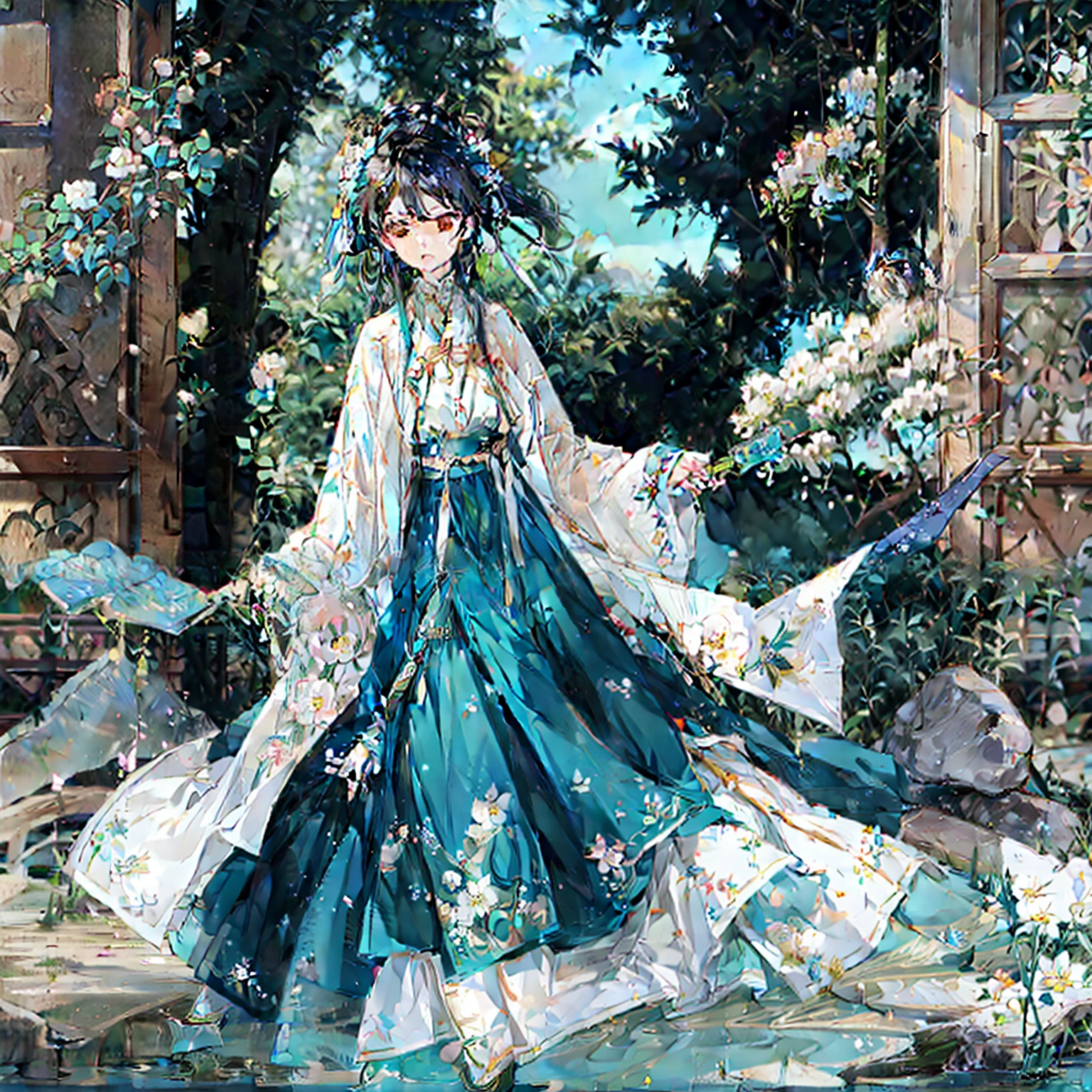 Yun wants to wear clothes and flowers, and the spring breeze blows Revlon
