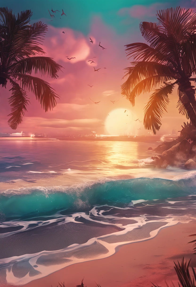 Summer beach