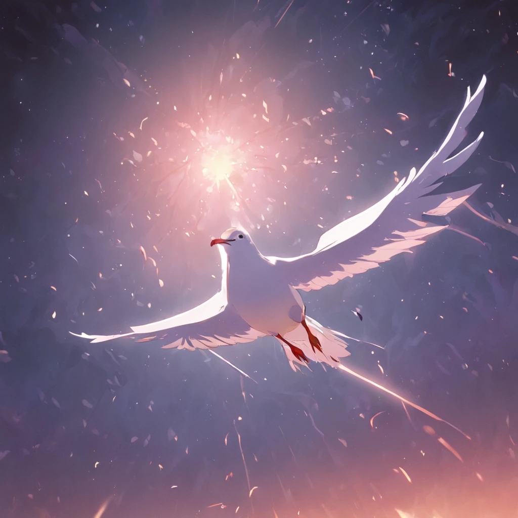 vector graphic logo of seagull, simple minimal