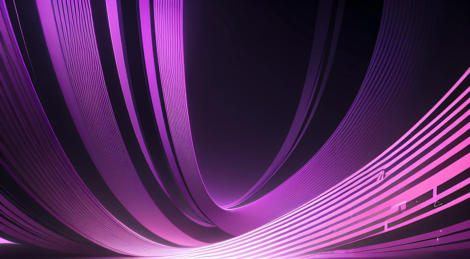 Purple abstract background with wavy lines, computer graphics by Paul Feeley, Shutterstock, computer art, matte background, Pre-processed graphics, behance hd