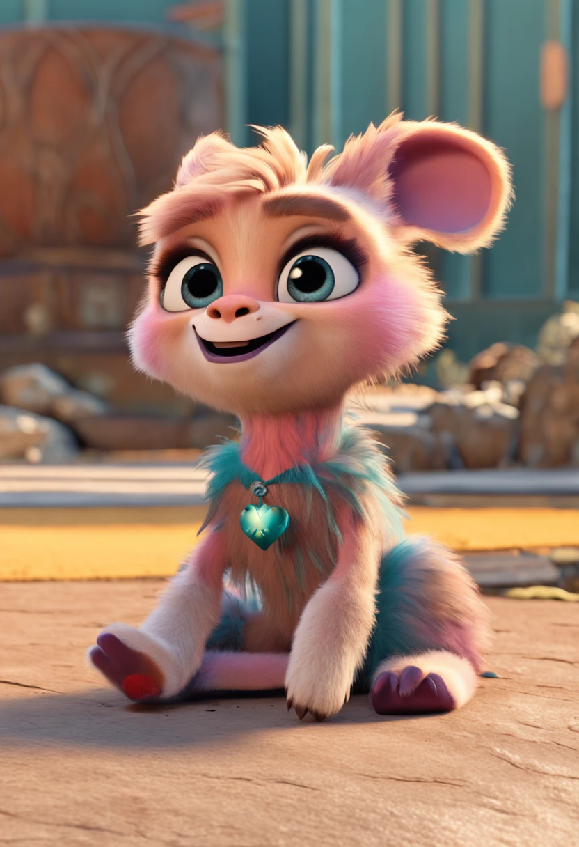 (masterpiece), (best quality), (ultra-detailed), (full body:1.2), Super cute, Pixar, llama, Big bright eyes, Fluffy, Smile, Delicate and fine, Fairy tales, Incredibly high detailed, Pixar style, Bright color palette, Natural light, Octane render, Trending on Artstation, Gorgeous, Ultra wide angle, 8k, HD, Realistic