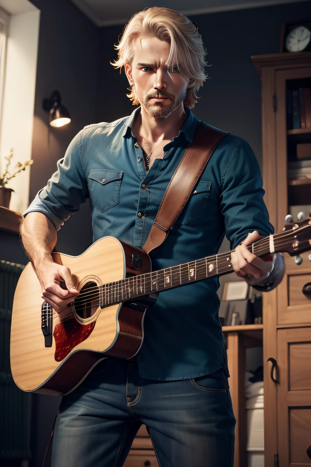 swedish man witht guitarr