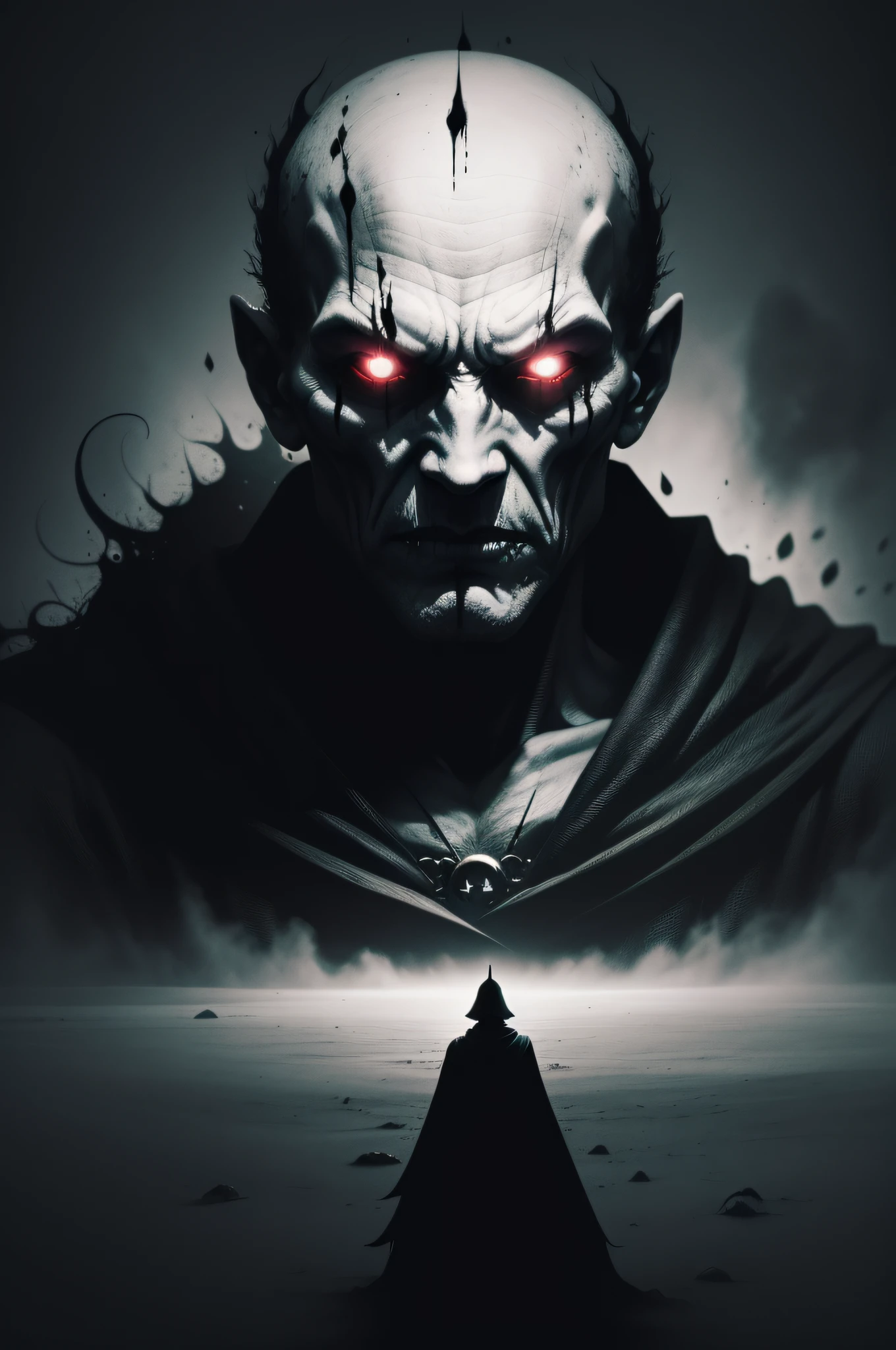 evil man soul,dark art,darkness,obscure,4k