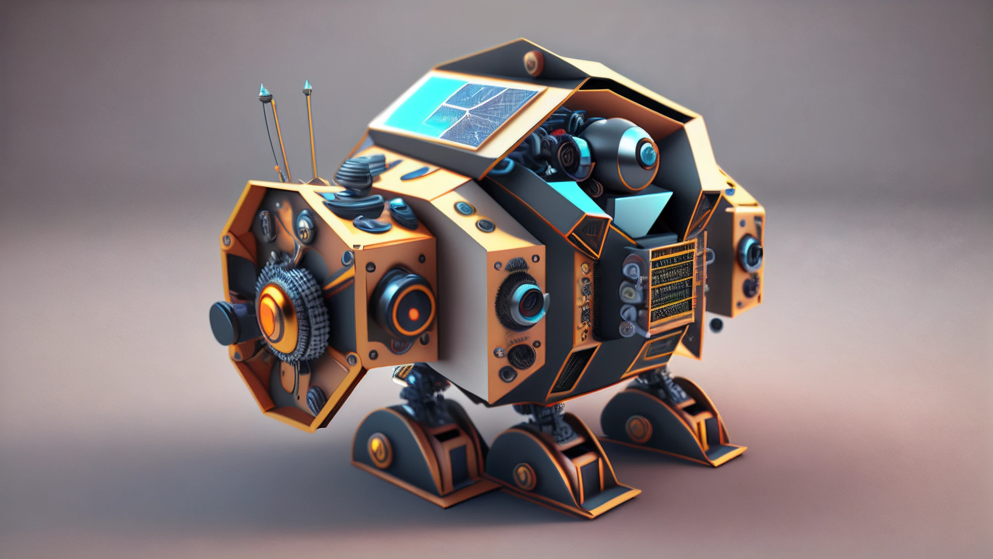 A 3D model robot --auto --s2