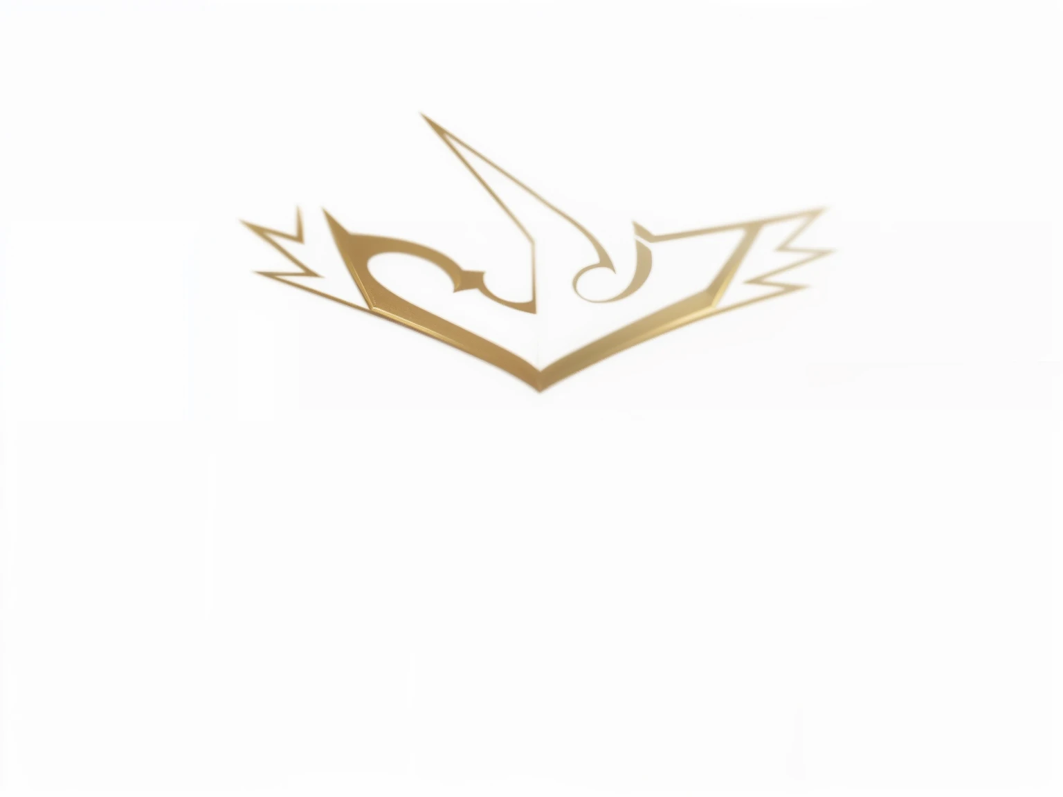 There is a bird that is flying in the air, Emblema da Sabedoria, contorno branco, Minimalist logo without text, logotipo sem texto, with an eagle emblem, ancient symbol behind it, bird head, dragon centered, sem sombreamento, head up, brass nozzle, drawn with a single line, estilo anime sutil, brilho do contorno, League of Legends inspirado, sketchy artstyle