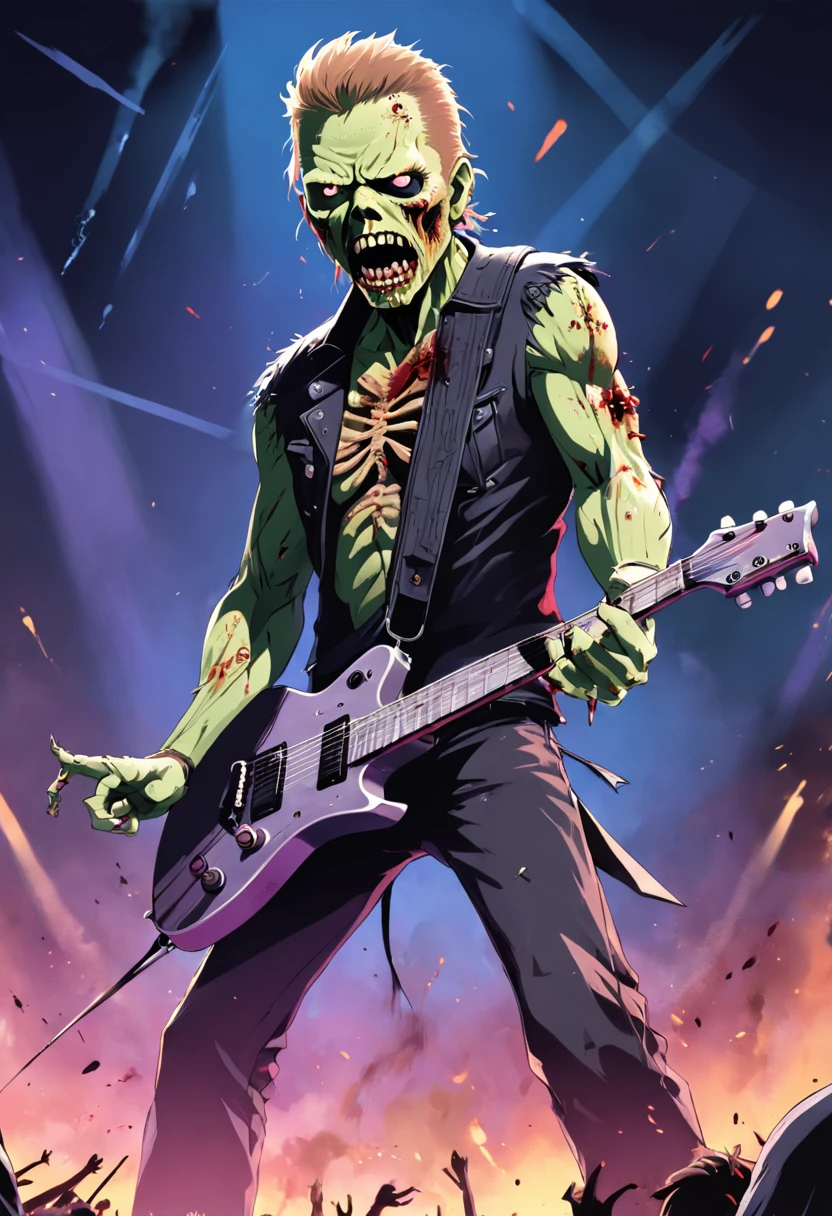 Metallica james hetfield zombie style