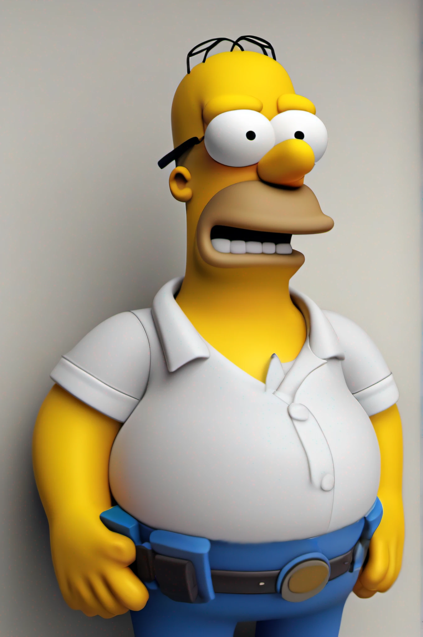 (Homero Simpson,(Estilo fotorrealista:1.2)