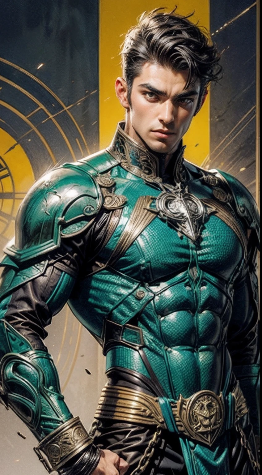 1 homem, magro ,espantalho, DC Quadrinhos