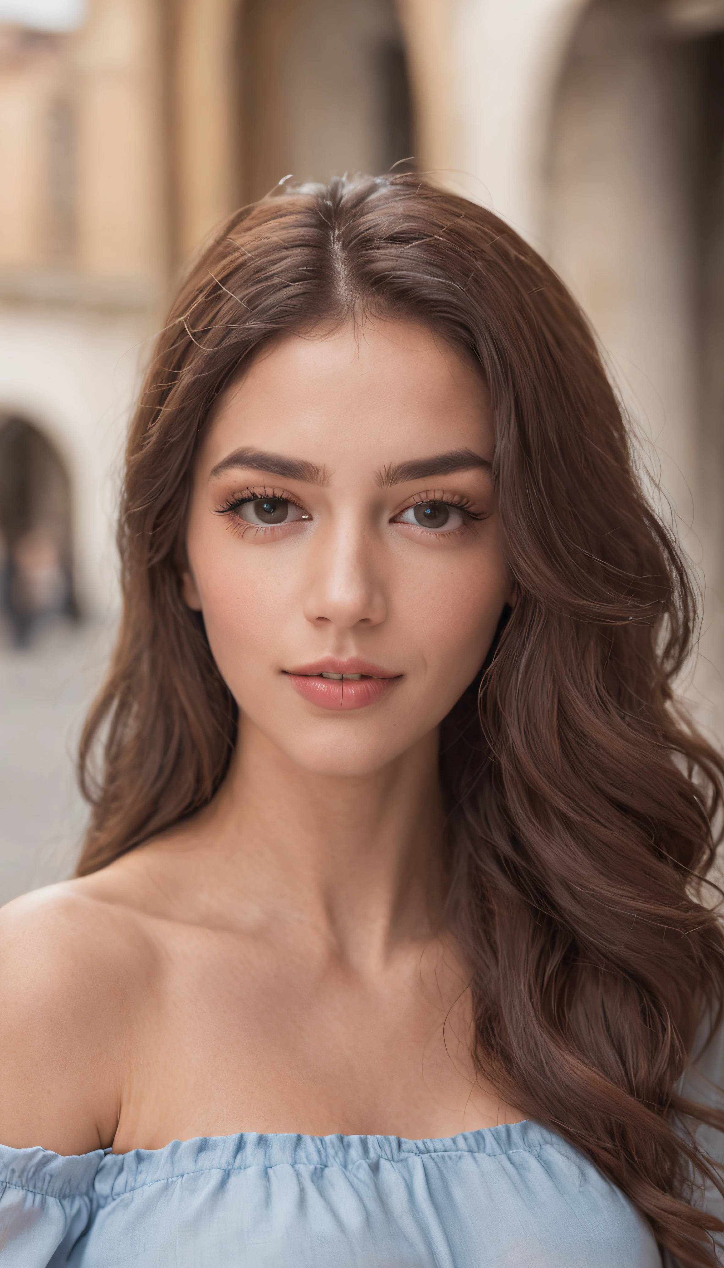 Menina europeia, 20 anos, olhos verdes, cabelos loiros escuros ondulados, face redonda, Sorridente, boca aberta, baixa estatura, Voluptuoso e sexy, Camisa branca vestida meio aberta, Saia xadrez curta com cores vermelha e preta, seios medio, Fotorealista, Concentrado, max quality, artistic work, City background at night with neon lights. 1 menina, Terno amarelo do Superman, bodysuit amarelo capa, de frente para longe. Comics. Byrne. Alex Ros