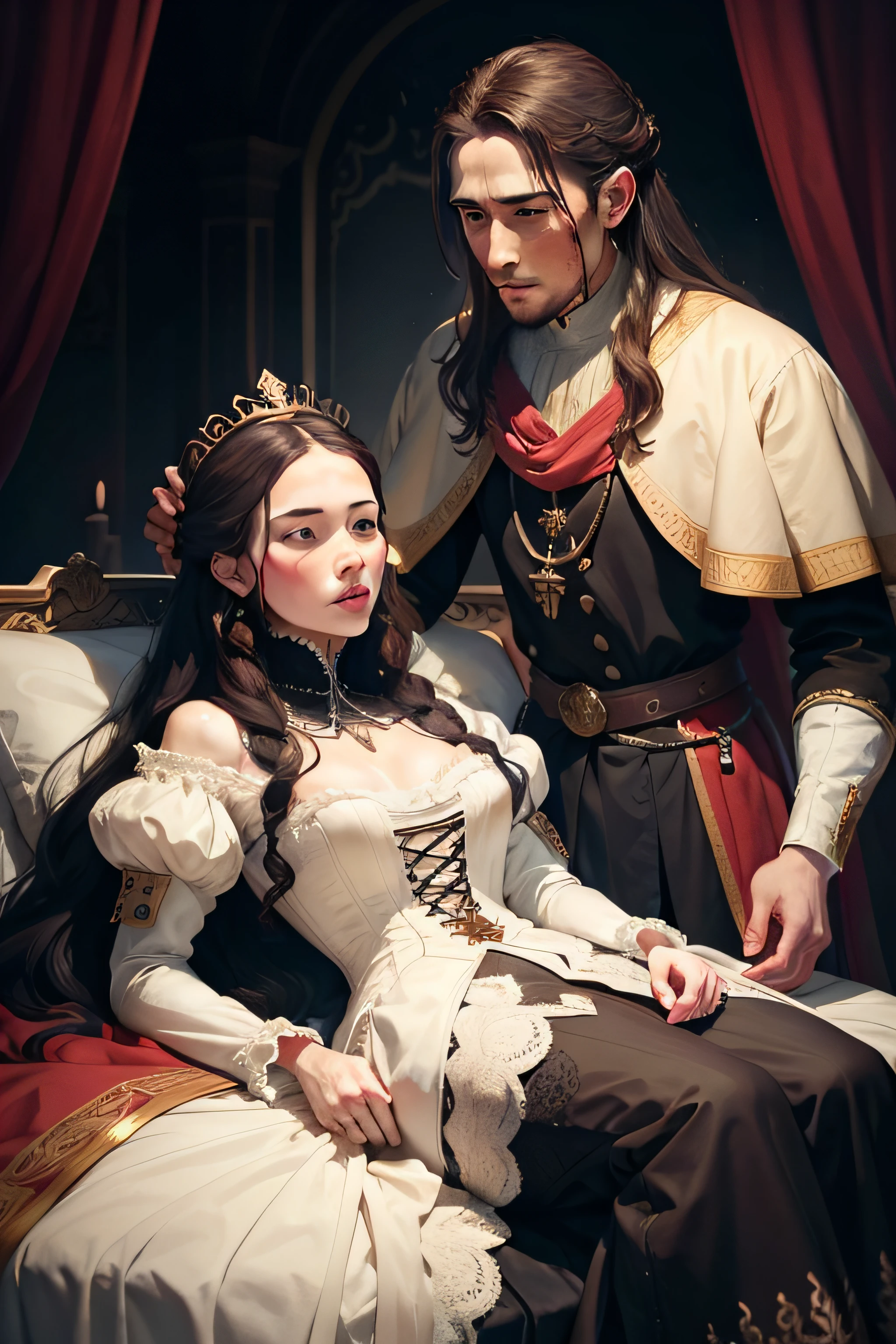 a king marying his dead wife's corpse