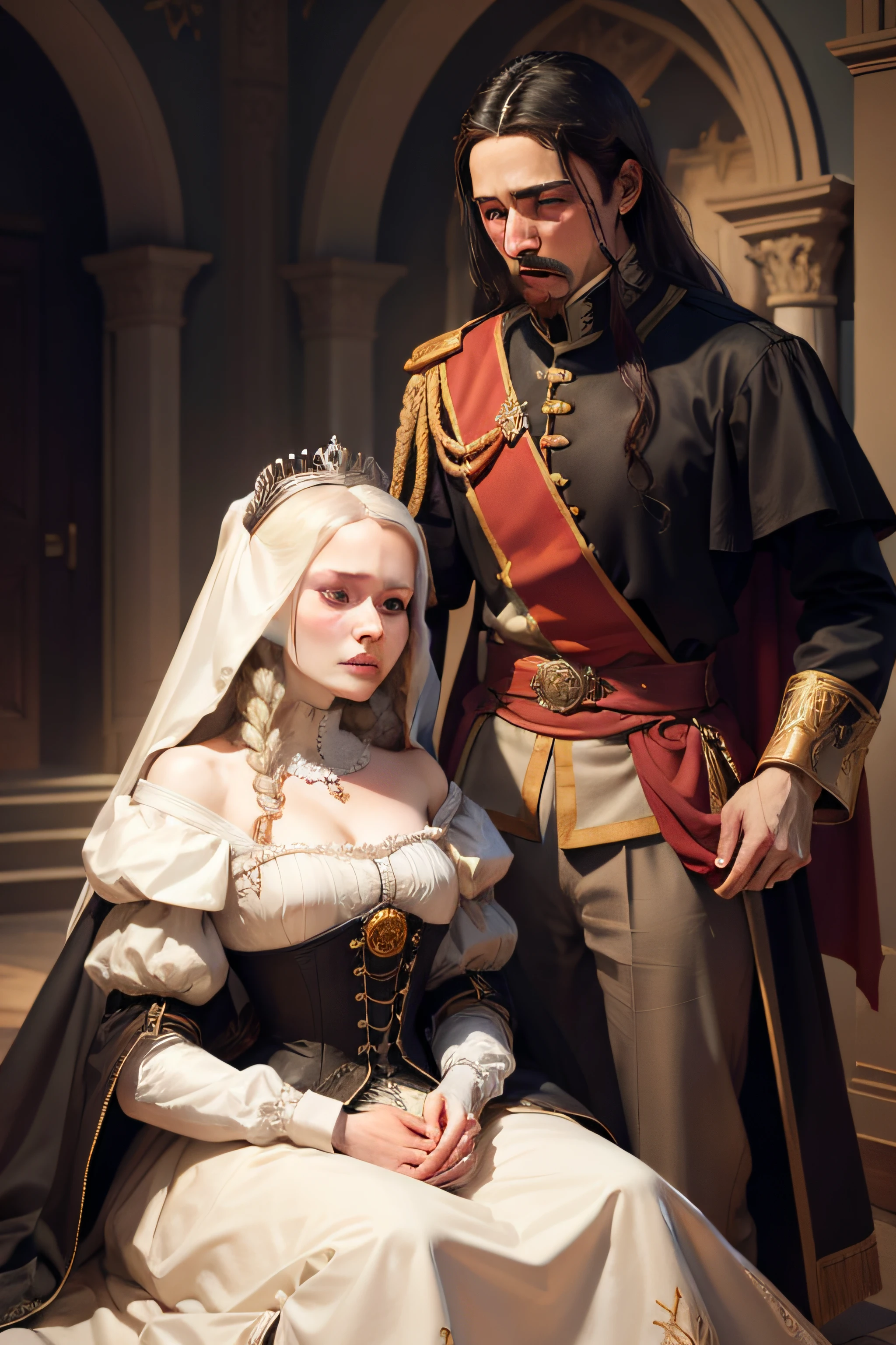 a king marying his dead wife's corpse