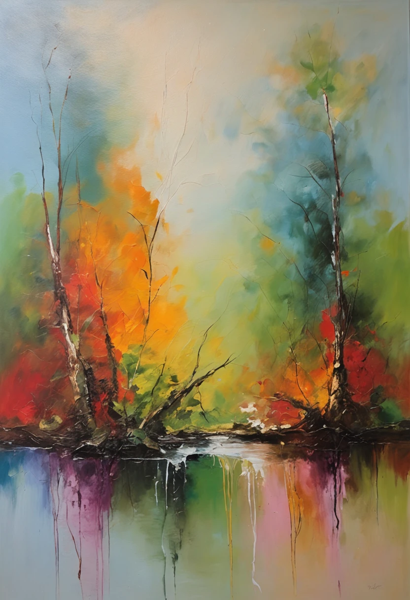 homem arqueiro de pele escura, in the forest oil painting
